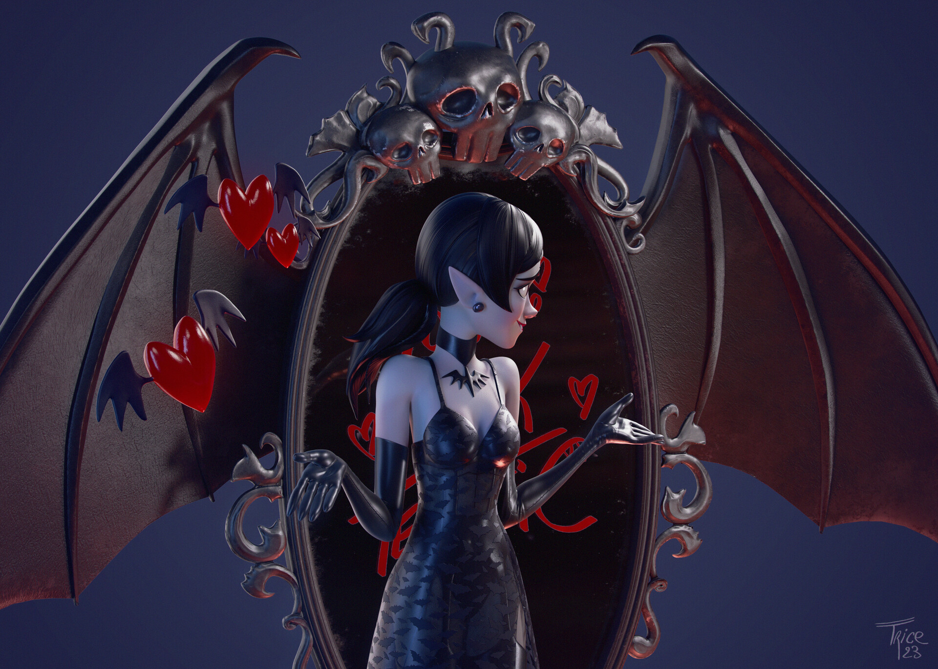 ArtStation - Vampire Icon