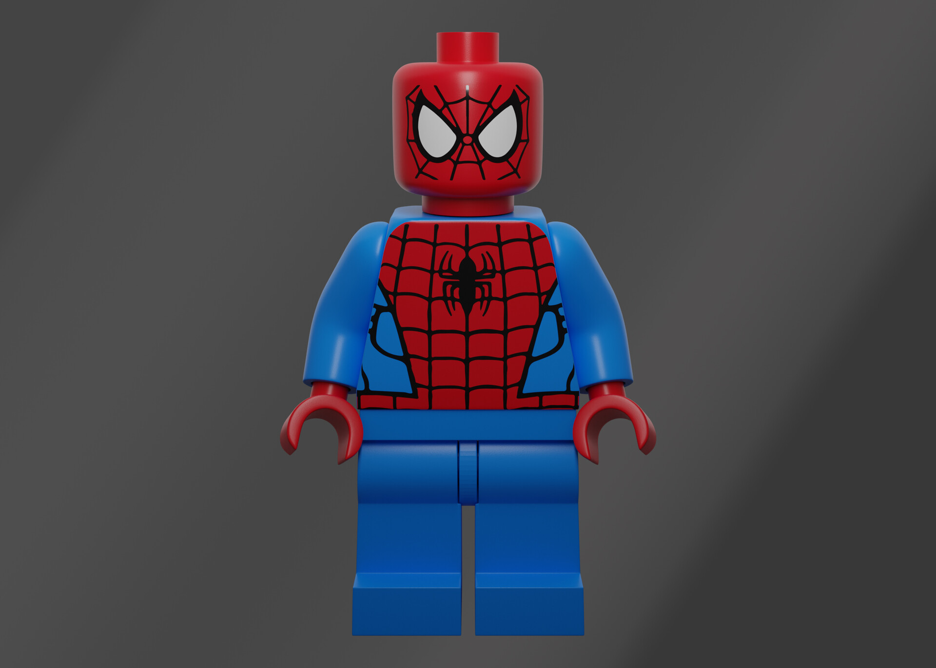 ArtStation - Lego spider man