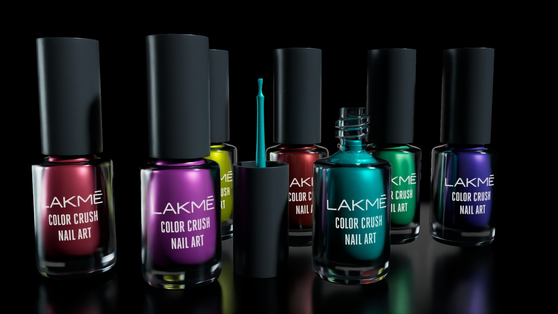 Lakmé Color Crush Nailart, U4, 6ml : Amazon.in: Fashion