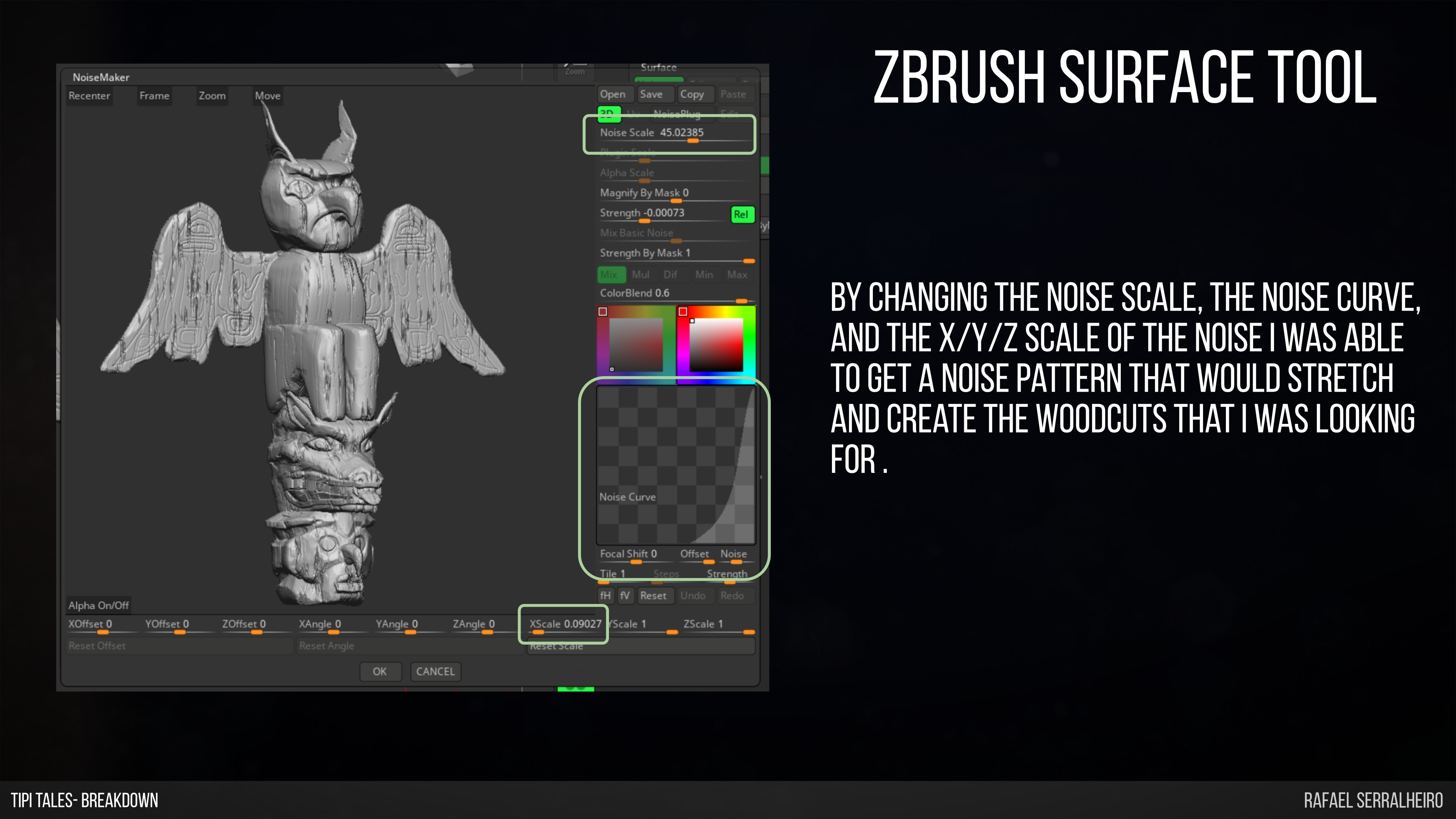 Surface Noise Zbrush