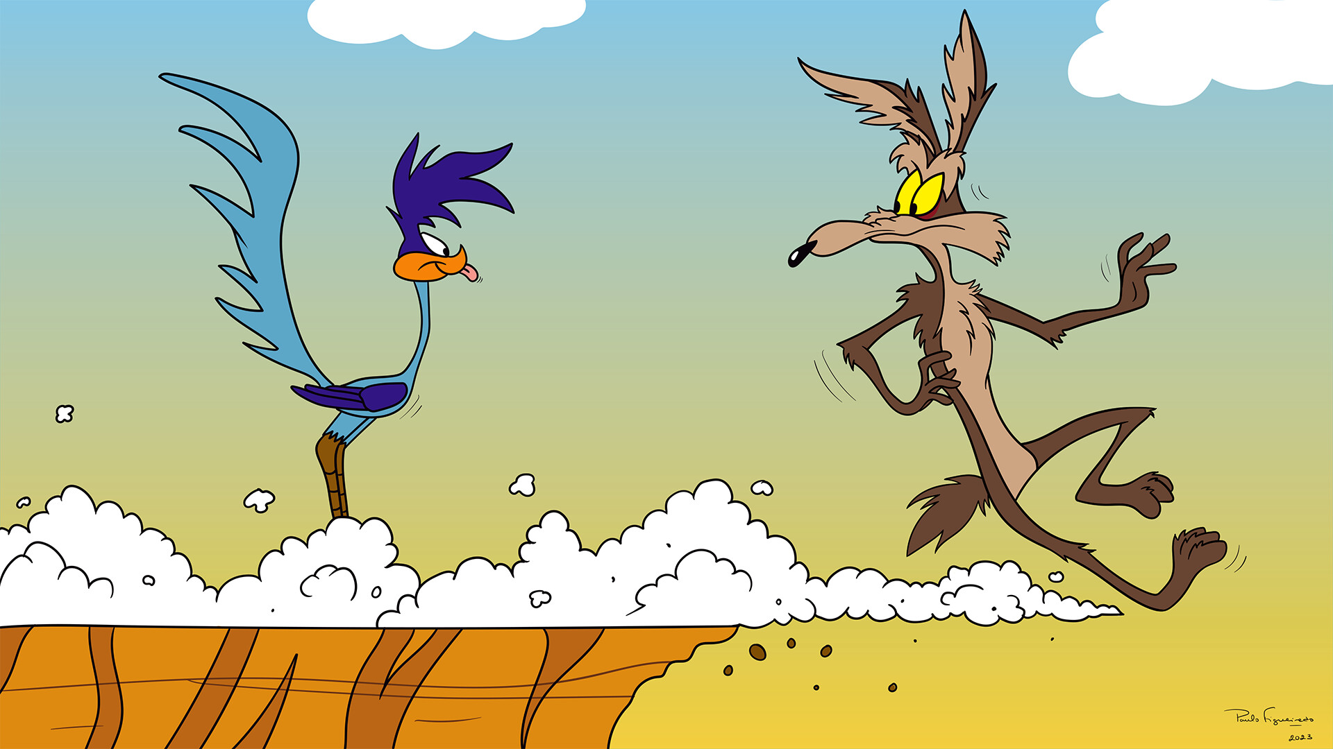 Wile e Coyote Cliff