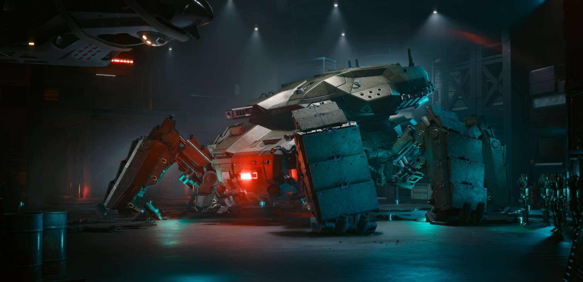 ArtStation - Cyberpunk 2077 Phantom Liberty - Militech Chimera