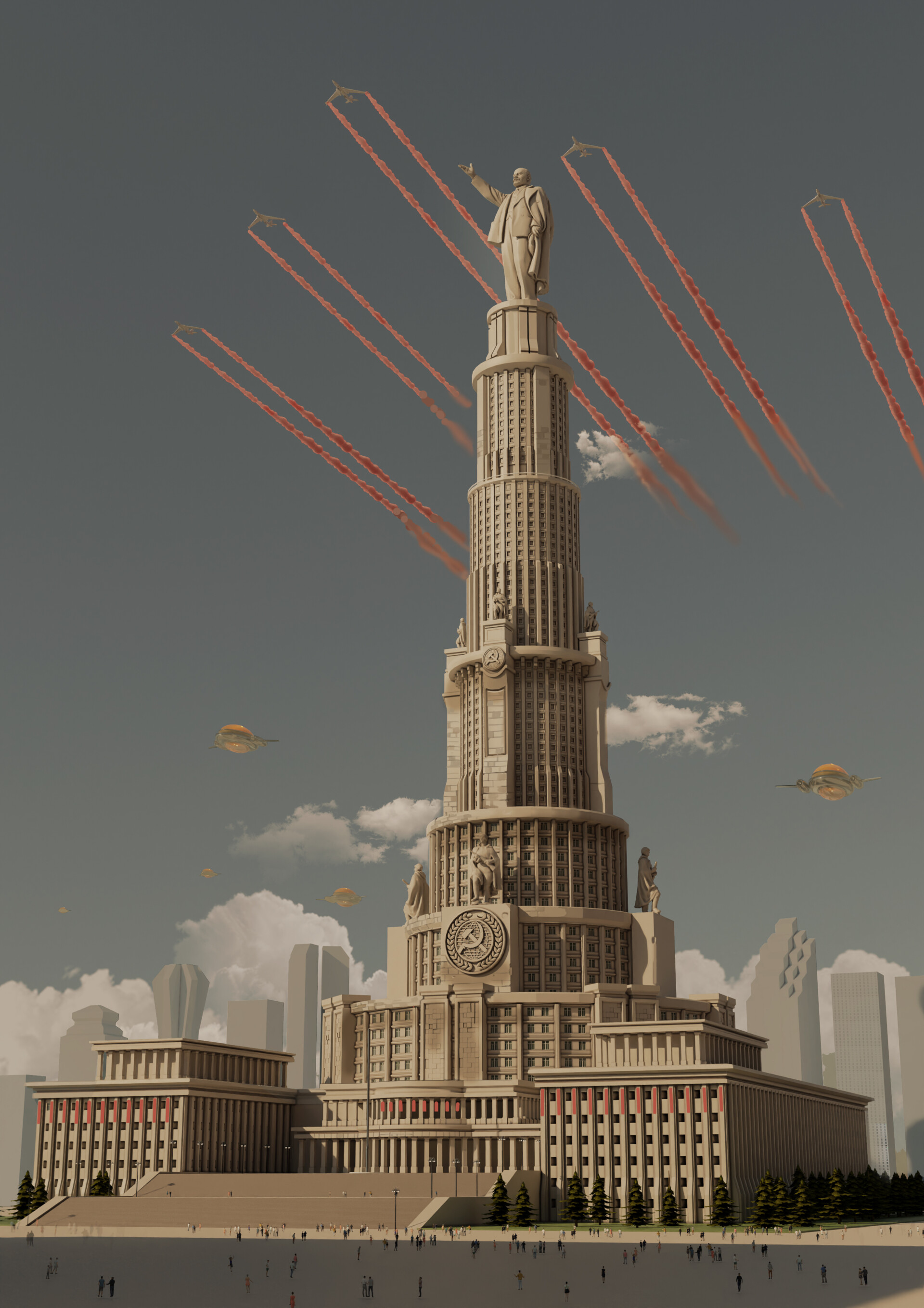 ArtStation Palace of the Soviets