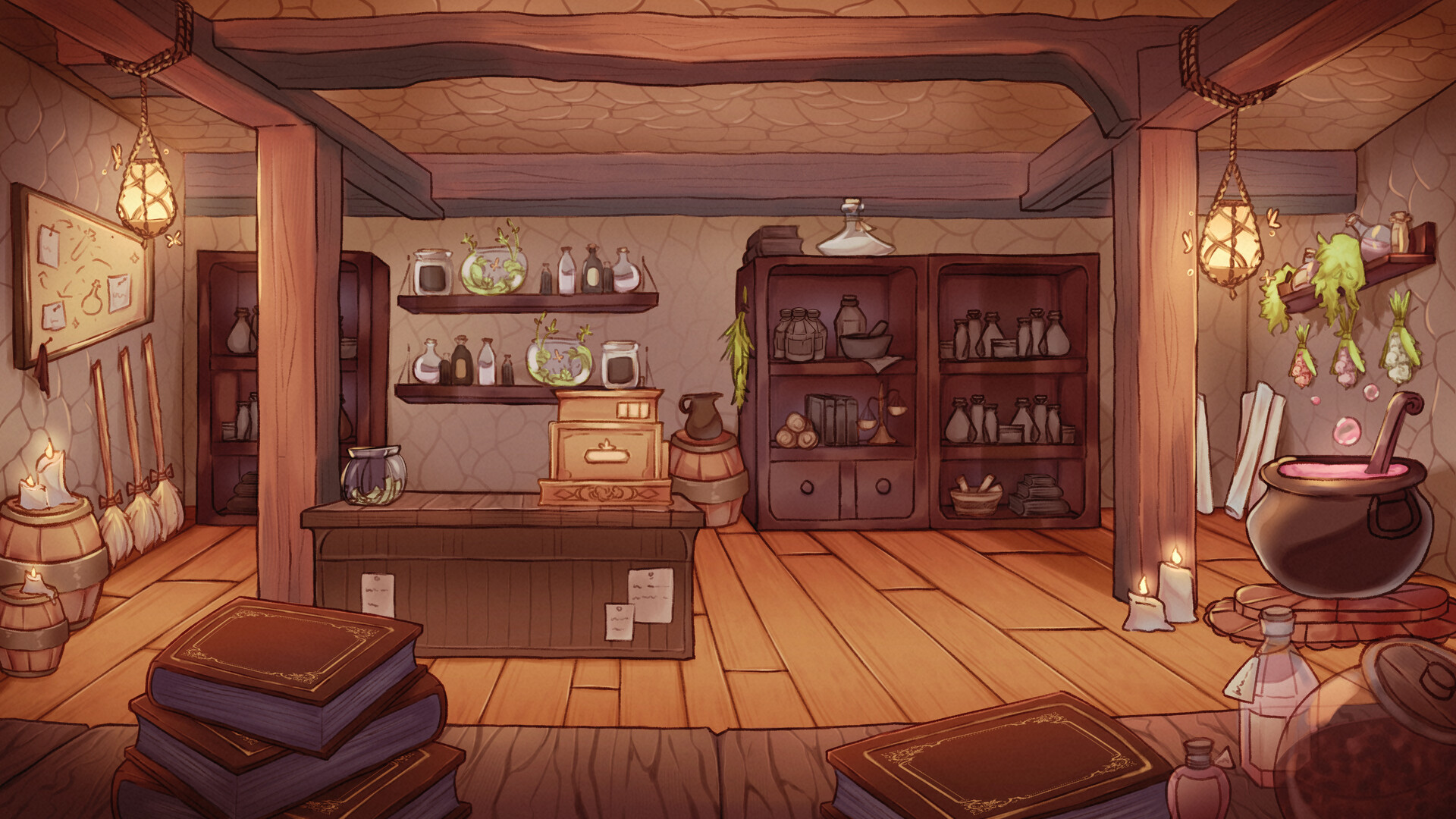 ArtStation RPG Potion Shop