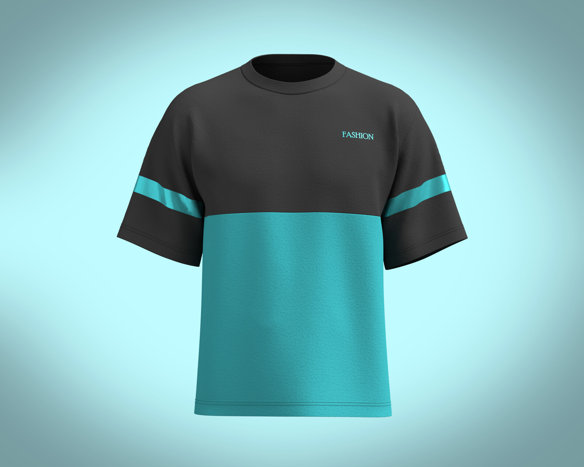 ArtStation Unisex Colourblock Tshirt ArtStation Unisex Colourblock Tshirt