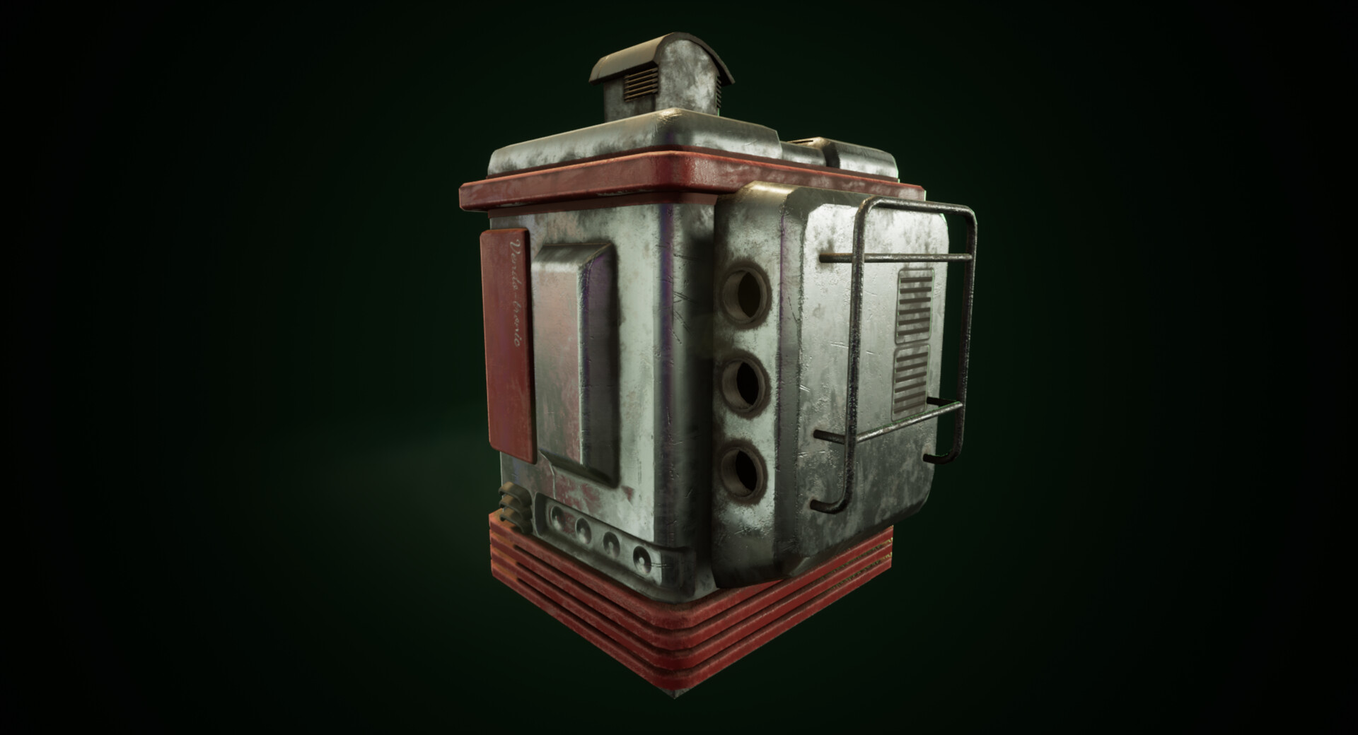 Harrison Reeves - Fallout 3 Concept Art - Vending Machine