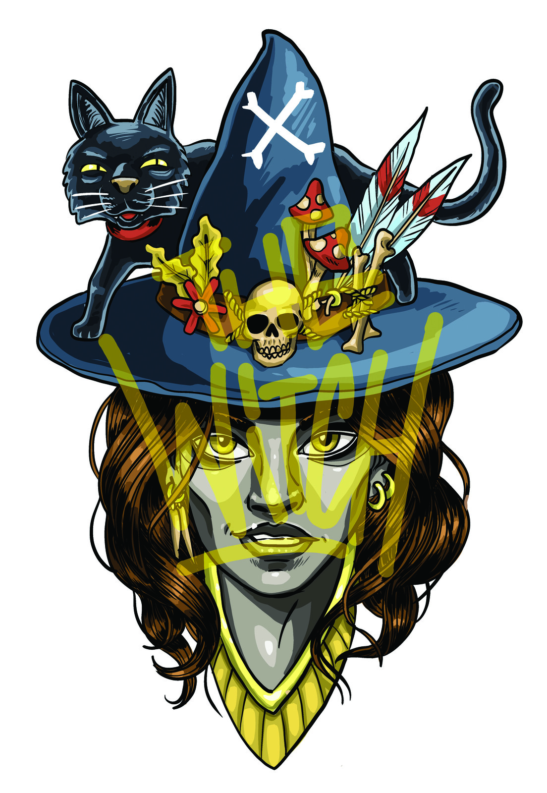 Witch stickers