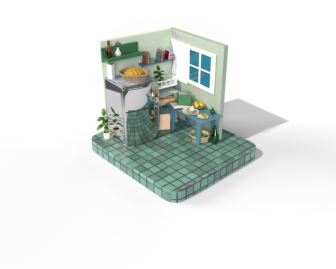 3d room, Dimension, (Room series)