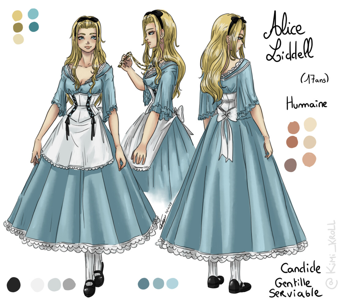 ArtStation - OC_Board: Alice Liddell_whitoutTrauma