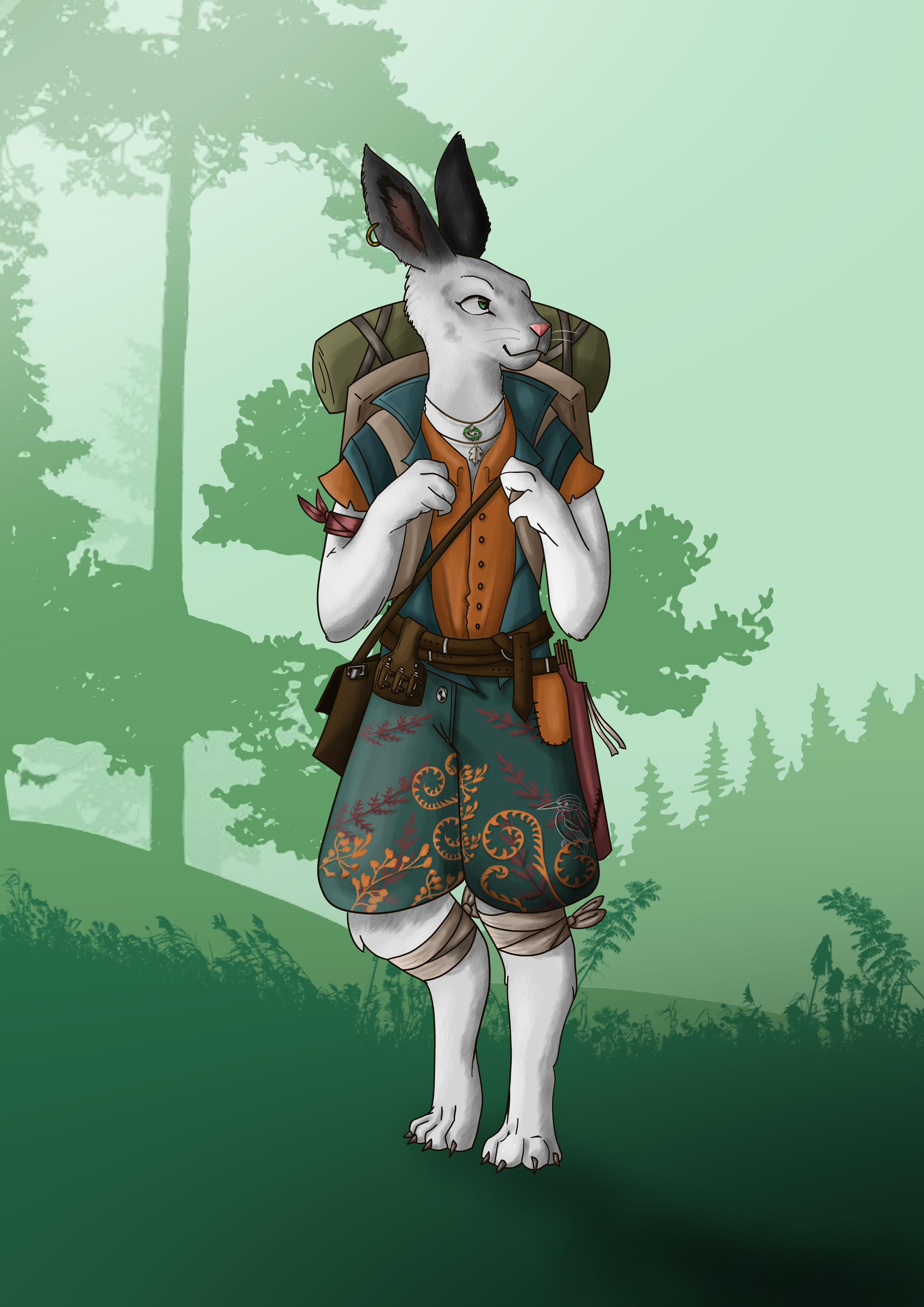 Rabbit Character, Kai.