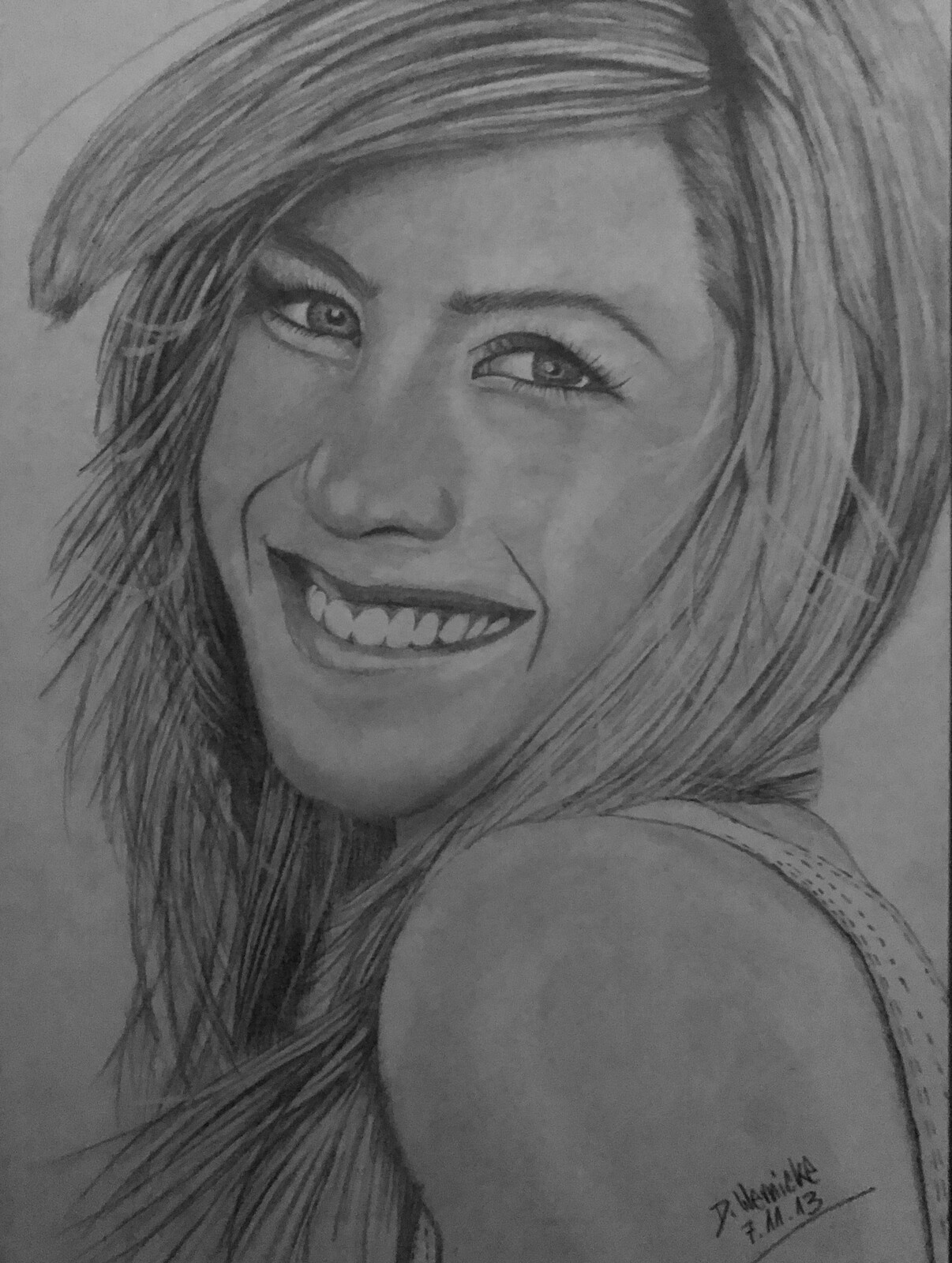 Jennifer Aniston (2013, DIN A4)