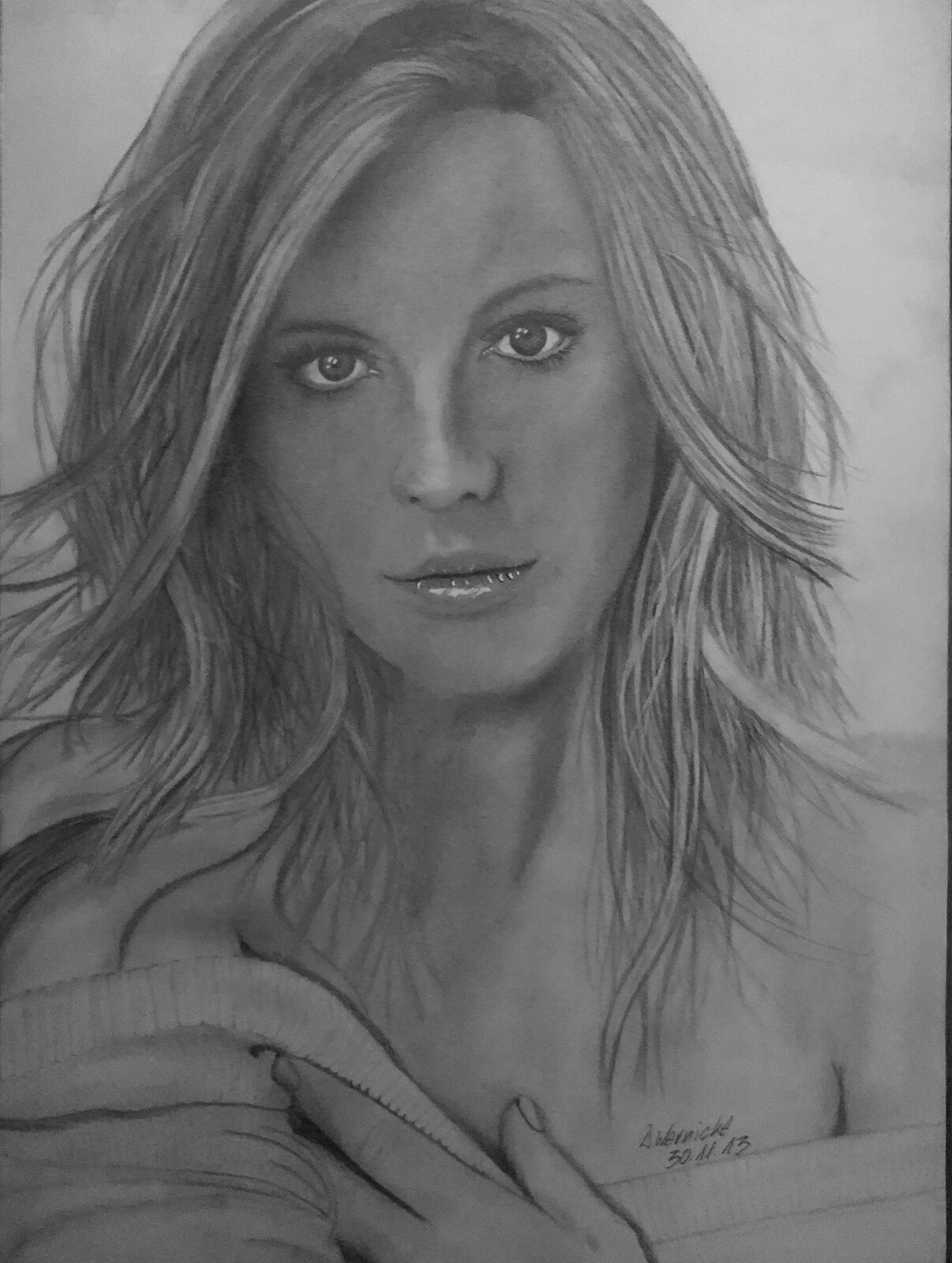 Kate Beckinsale (2013, DIN A3)