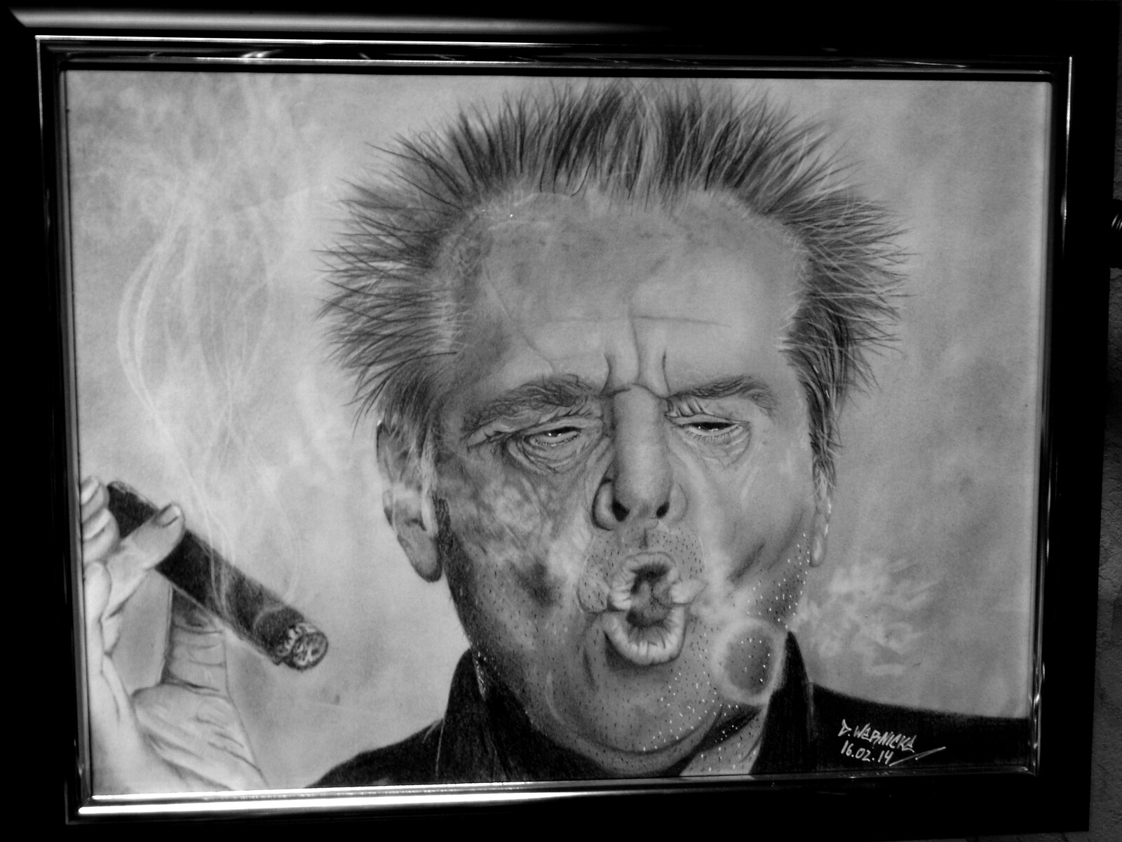 Jack Nicholson (2014, DIN A3)