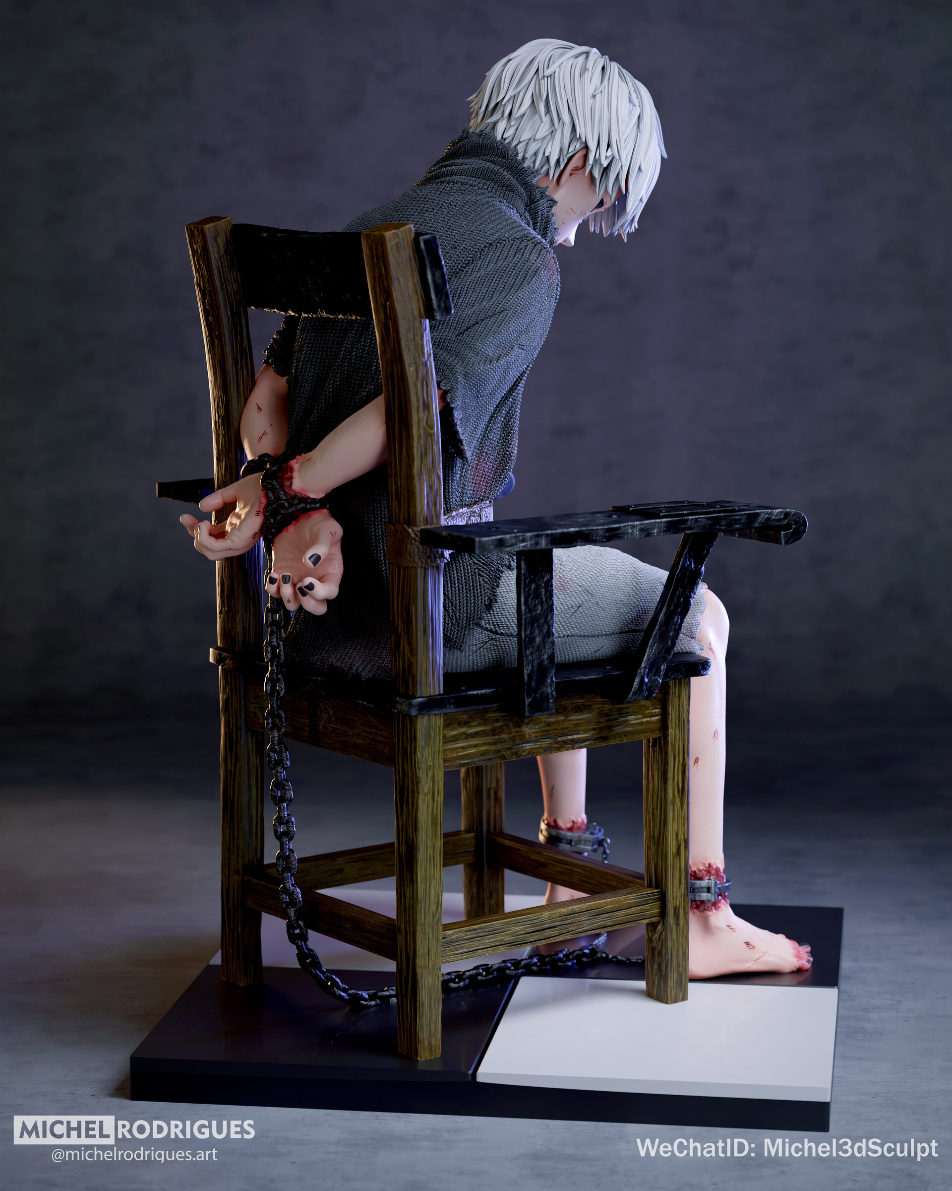 <b>Kaneki</b> Tortured - Tokyo Ghoul FanArt.