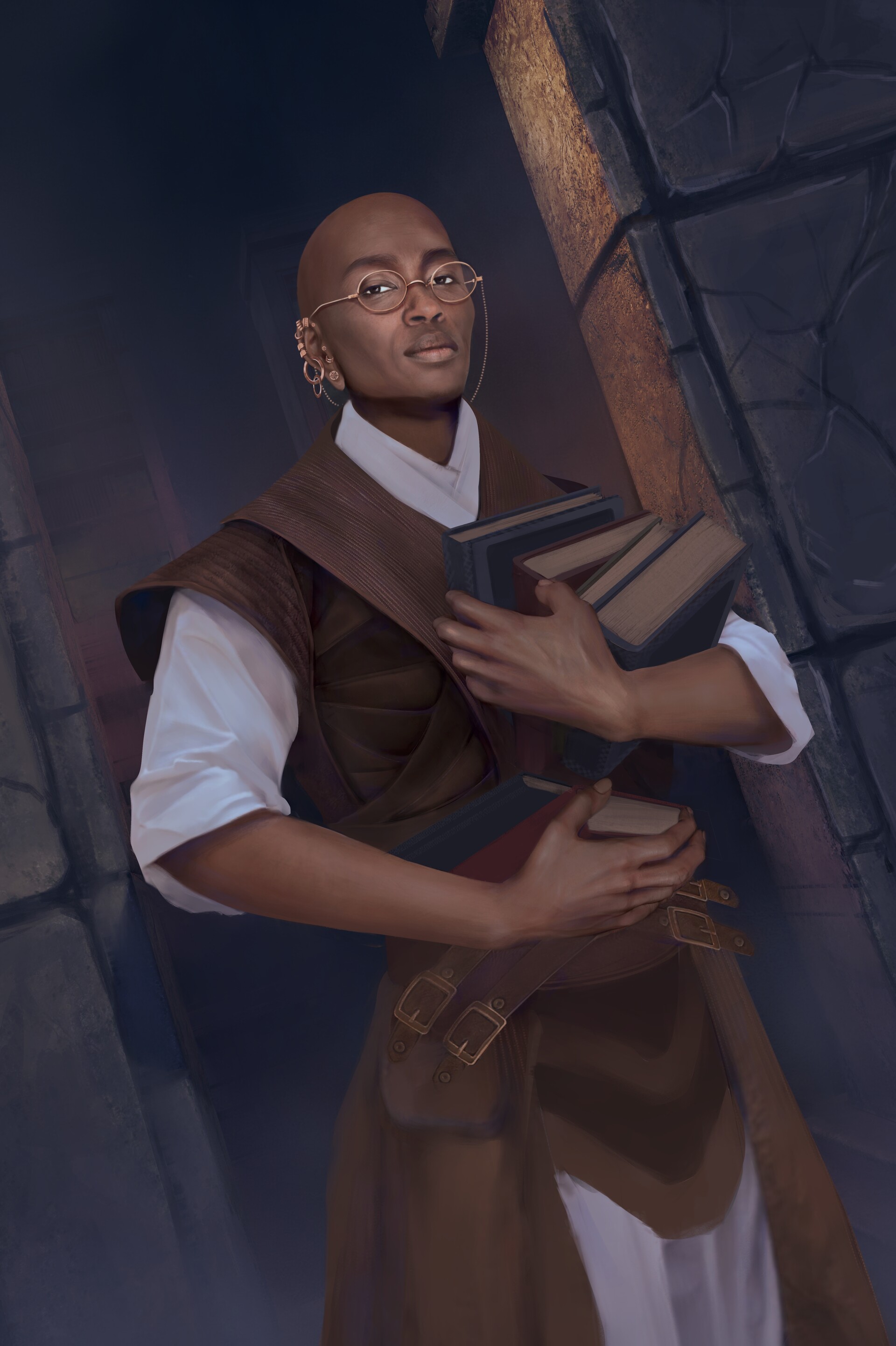 ArtStation Sazed (Mistborn)