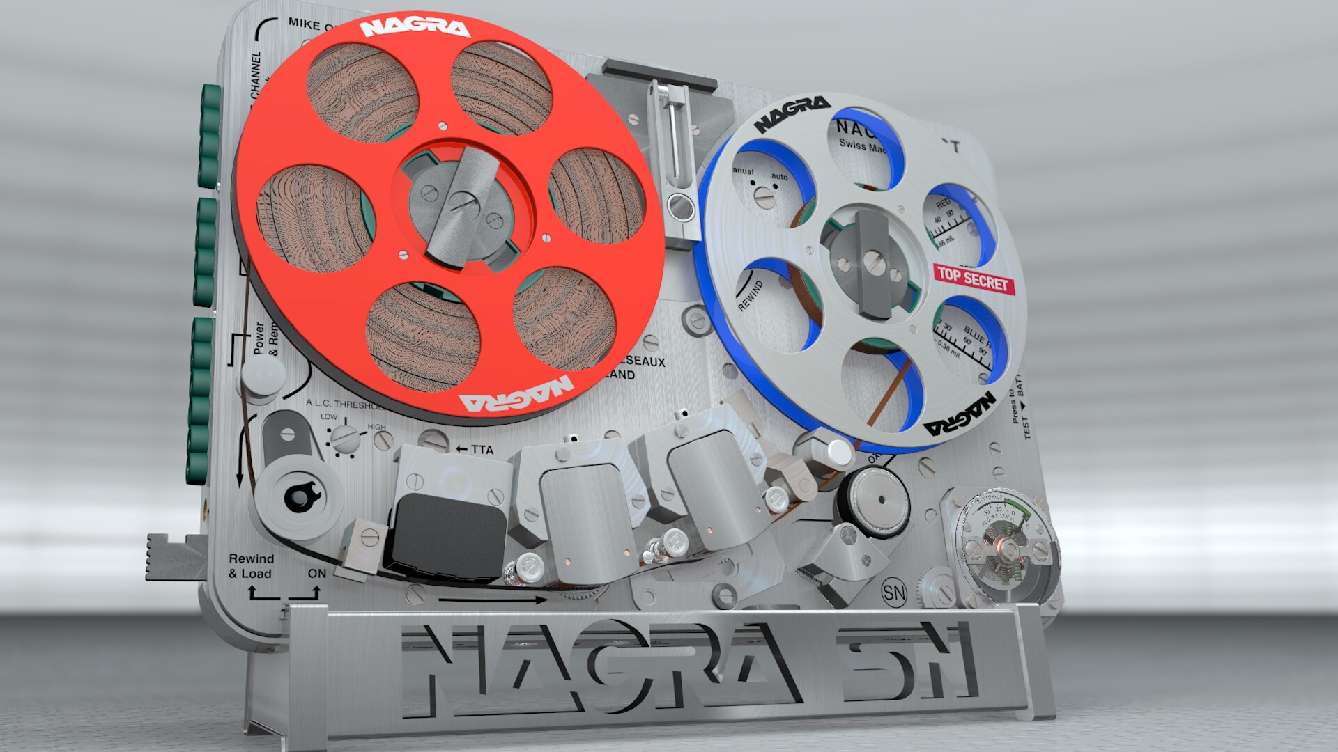 ArtStation - 3D Render: Nagra NS(1962)