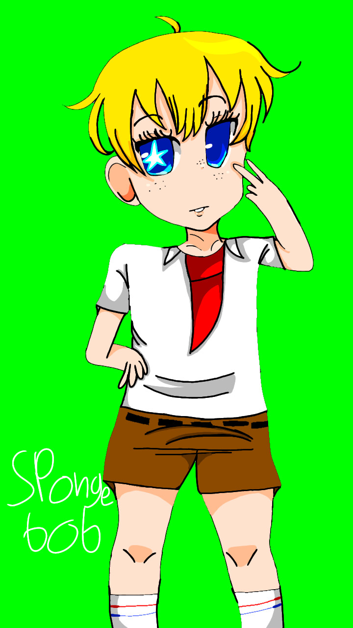 Spongebob Human Version Anime