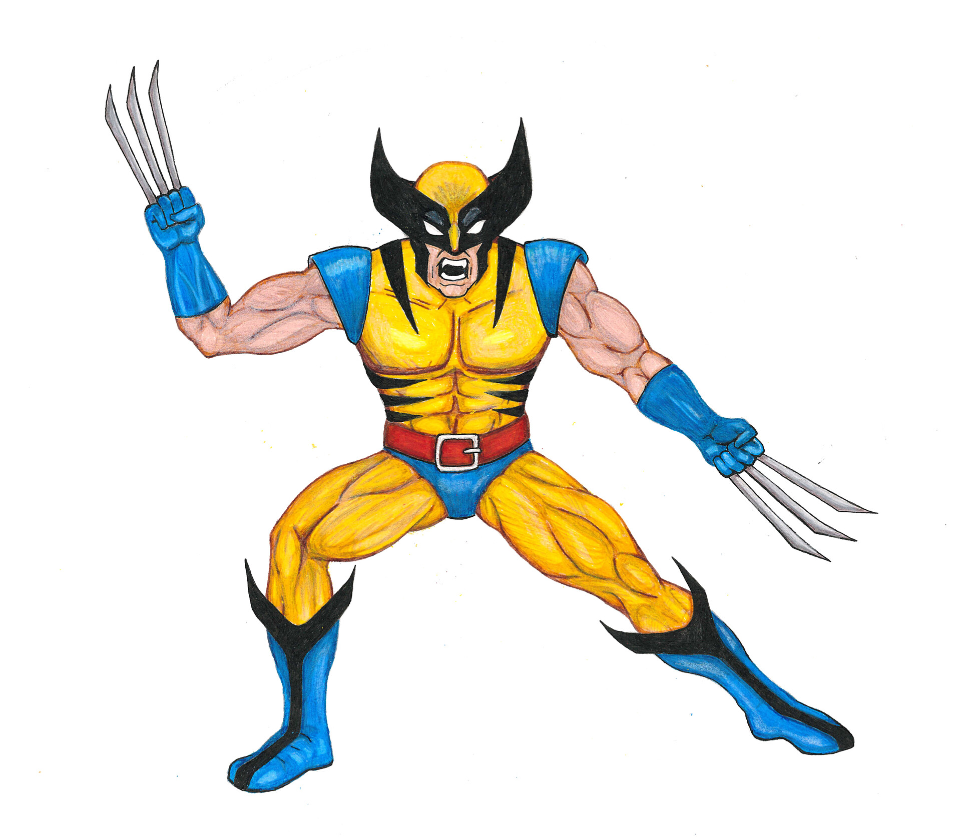 ArtStation - Wolverine Sketch