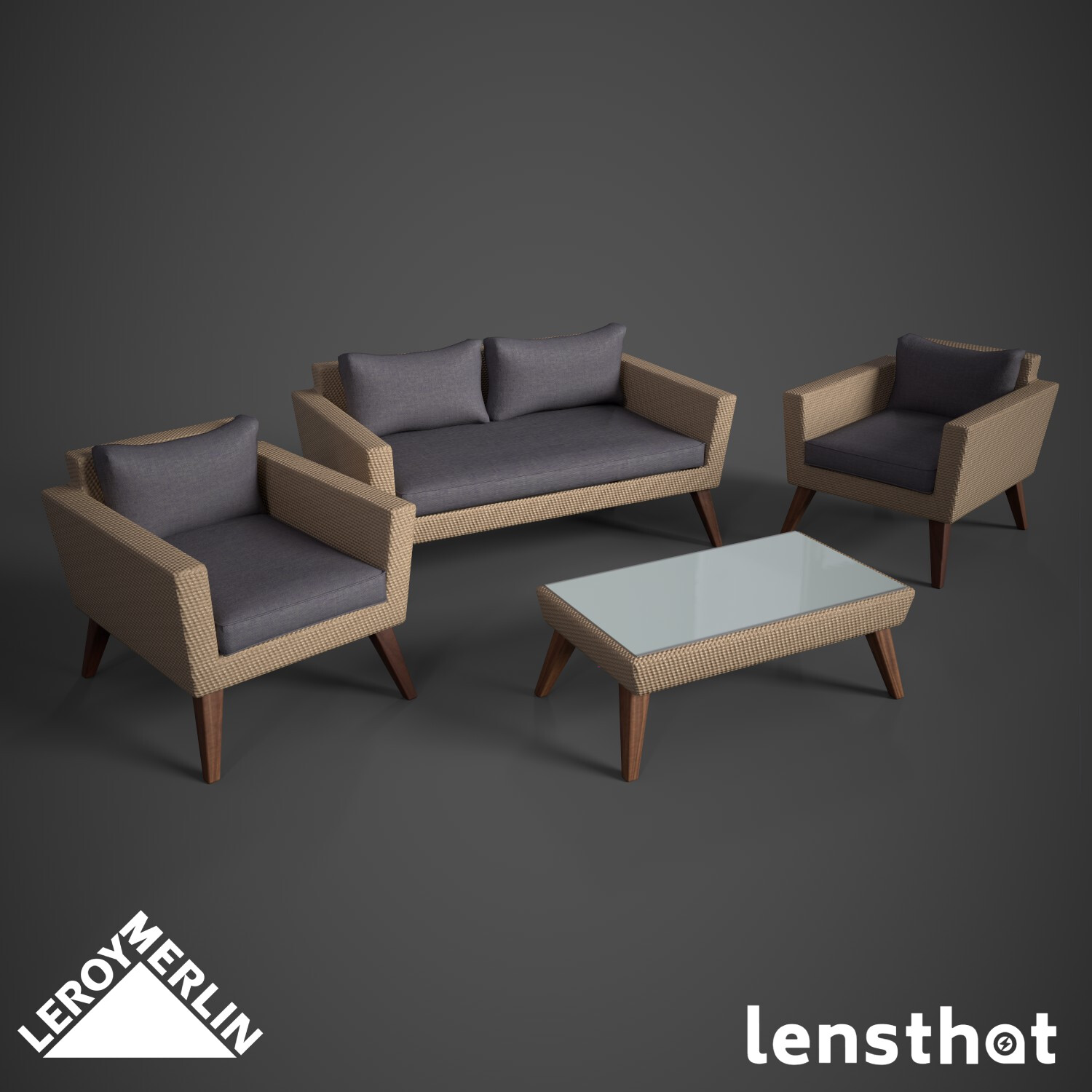 Michal Kapica Leroy Merlin Garden Furniture AR Ready Models