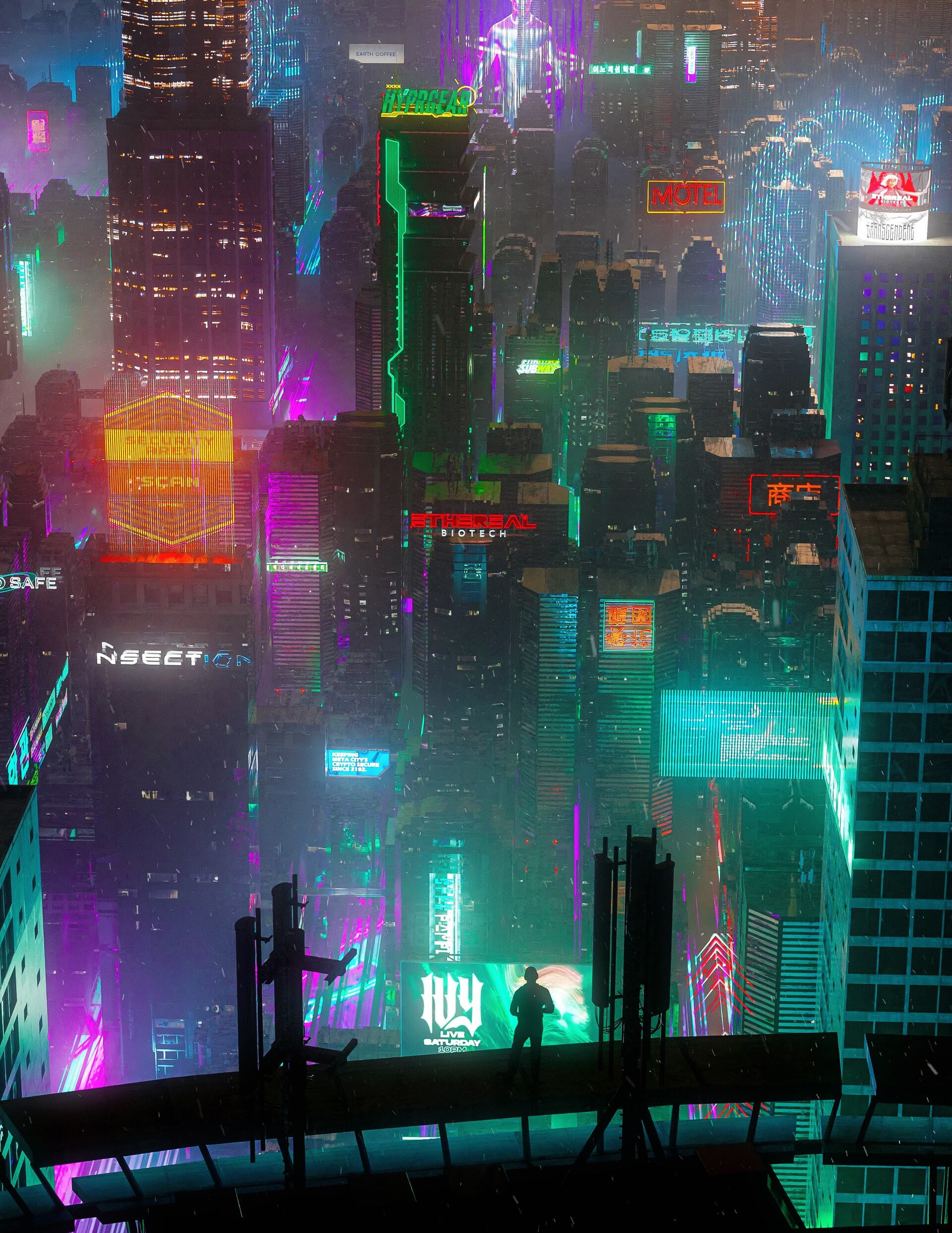 ArtStation - Cyber City - 0.2