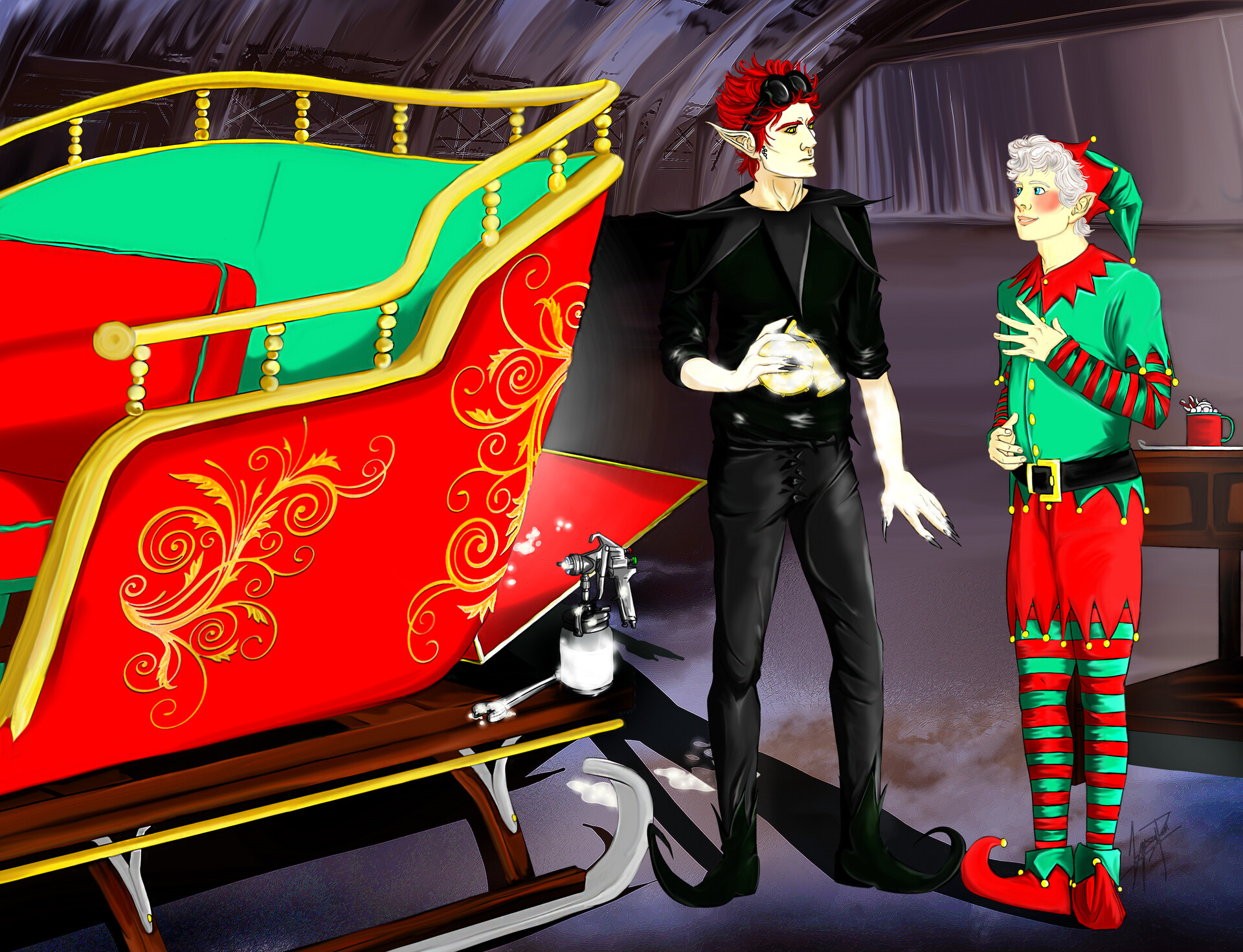 Good Omens Christmas Calendar
