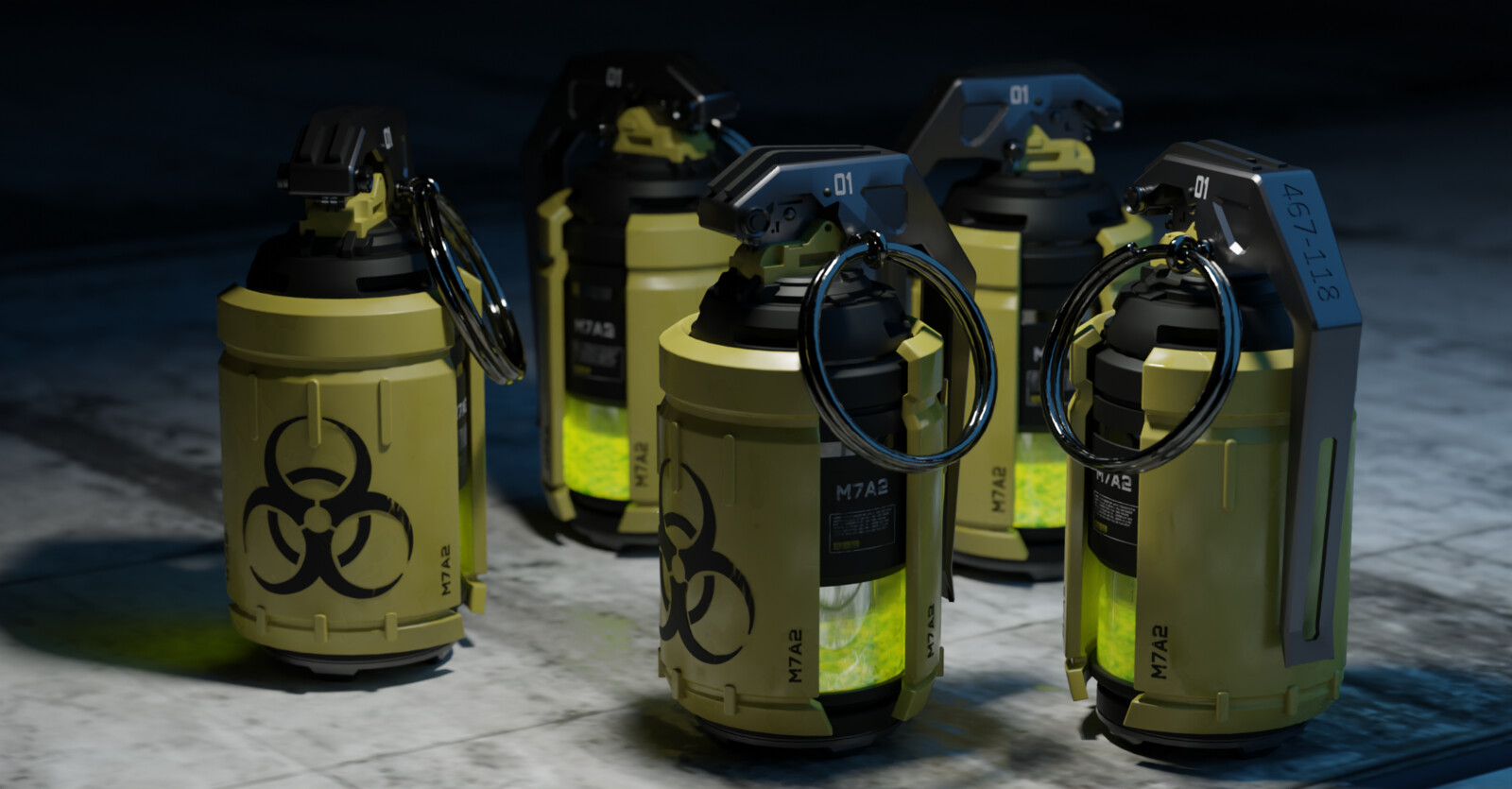 Gas Grenade Concept
