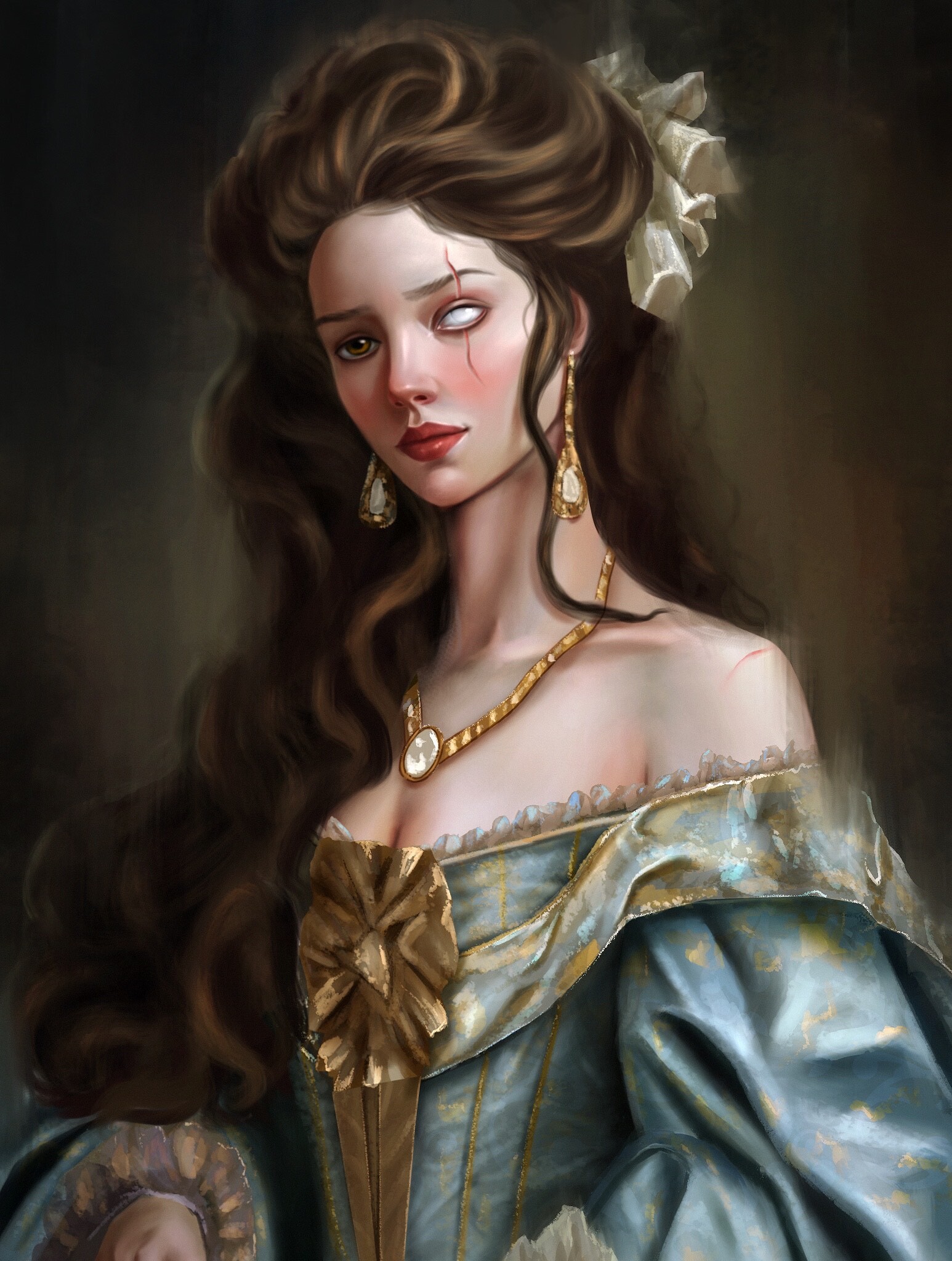 ArtStation Bust painting.