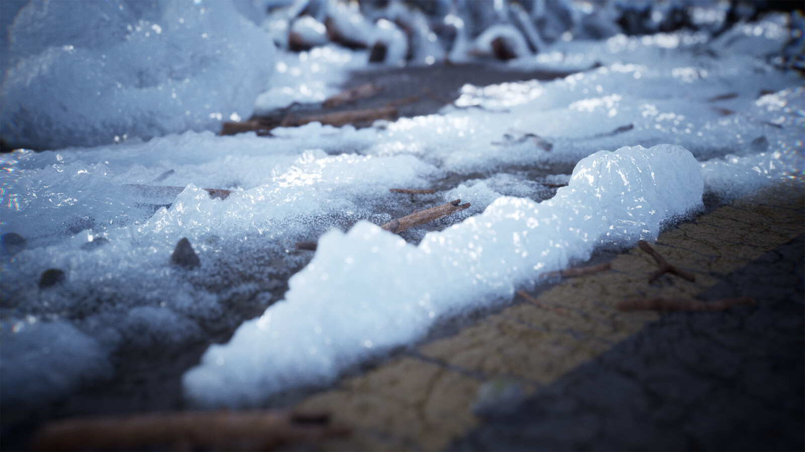 UE5 Snow Material
