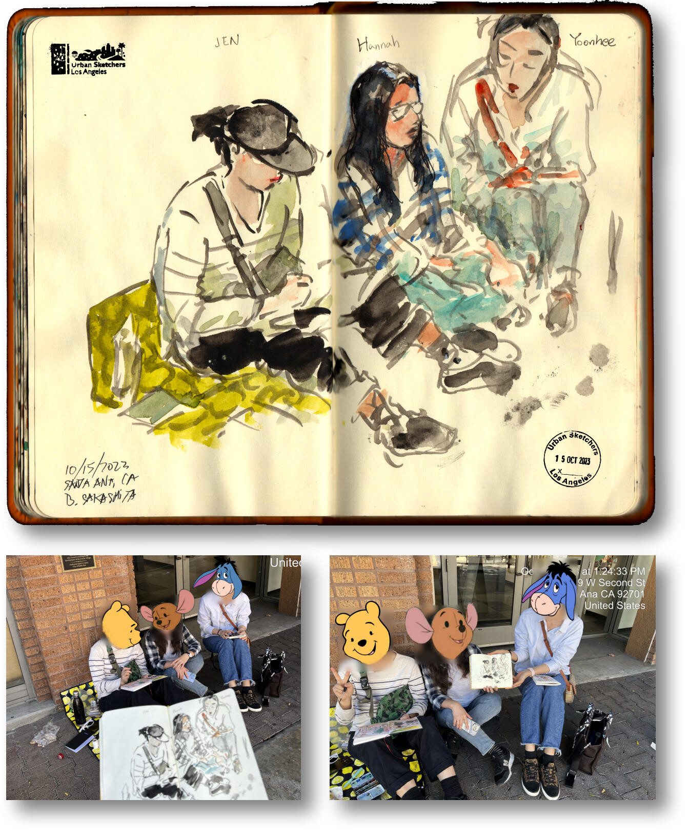 ArtStation Sketching the sketchers at today s Sketching Event