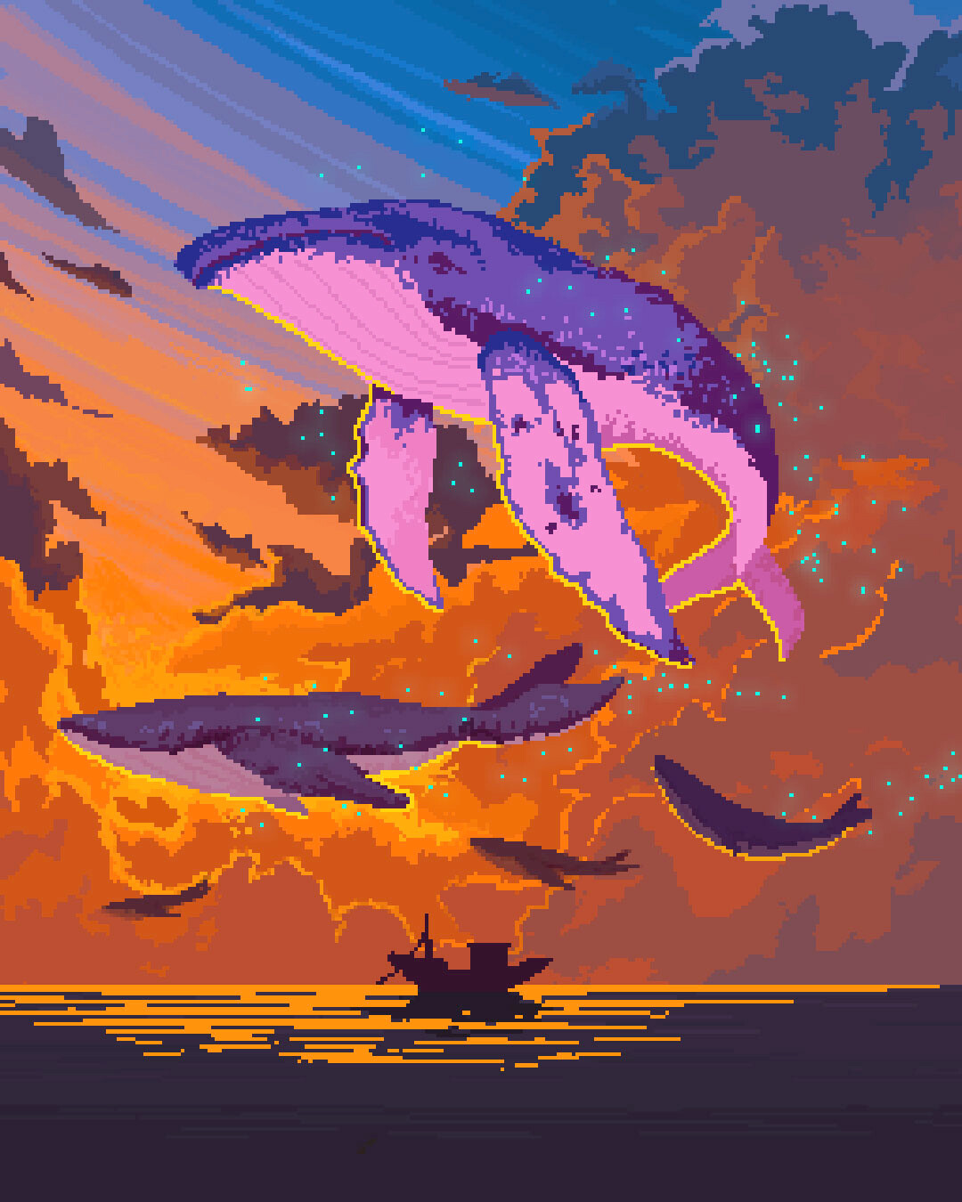 Summer 32x32 Pixel art by LucidNightmarezz on DeviantArt