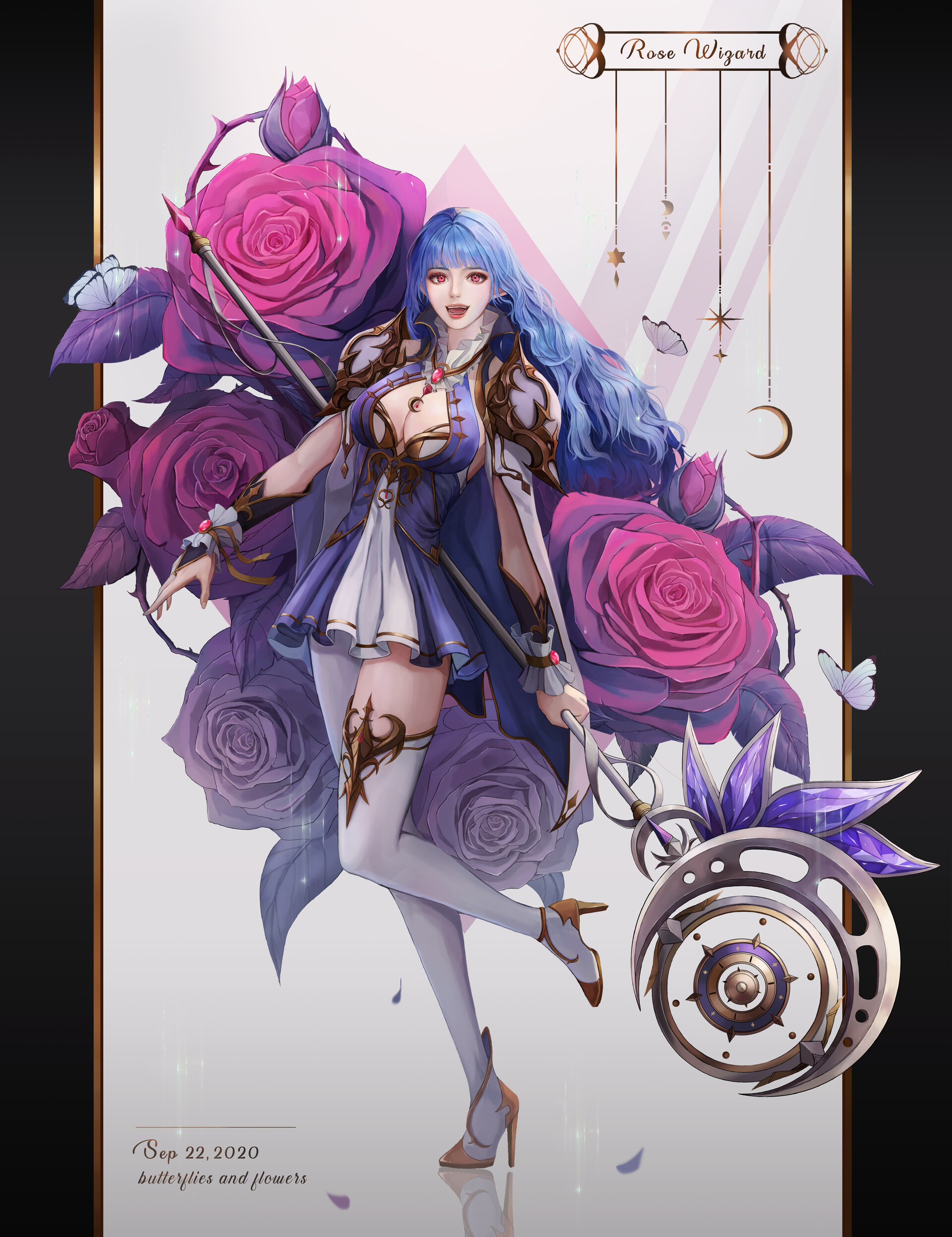 ArtStation - 𝐑𝐨𝐬𝐞 𝐖𝐢𝐳𝐚𝐫𝐝💜