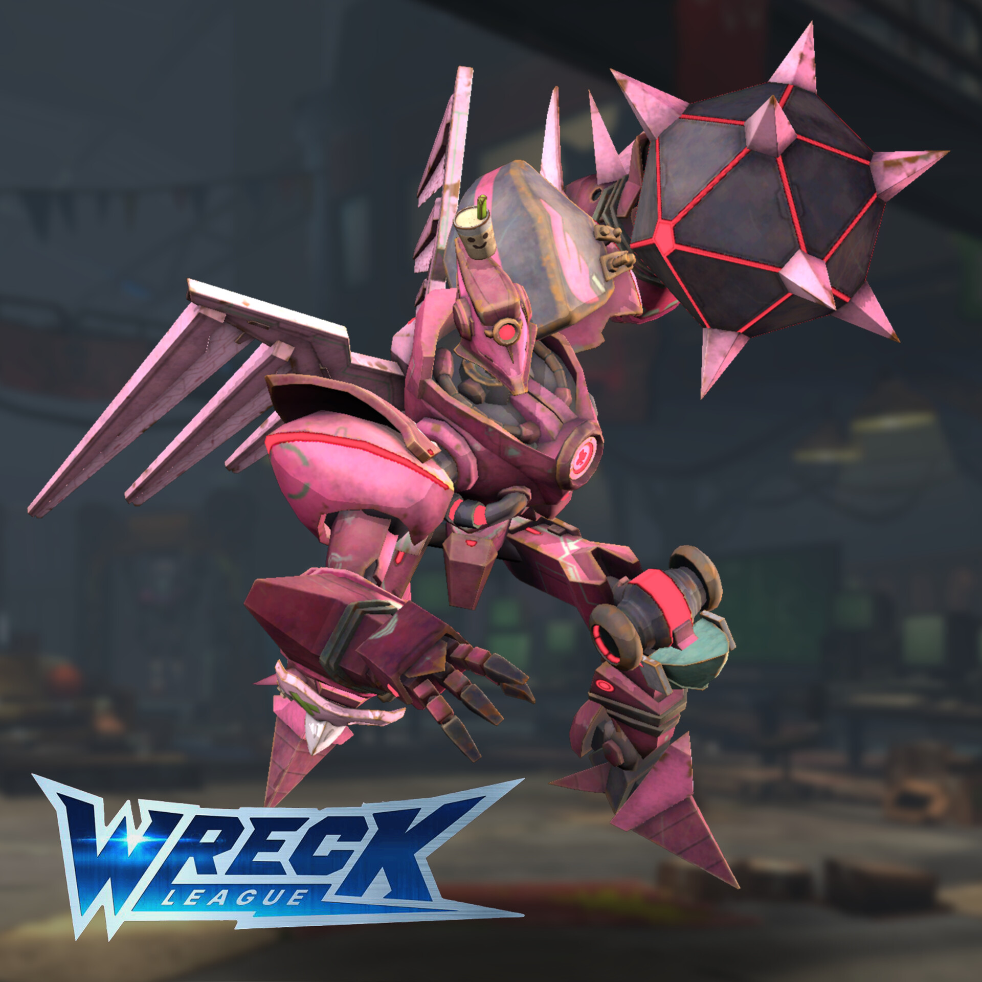 ArtStation Psycrane Spikeball