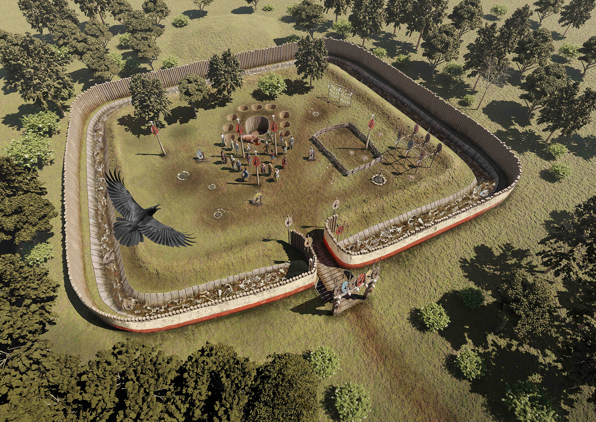 ArtStation Celtic Sanctuary GournaySurAronde