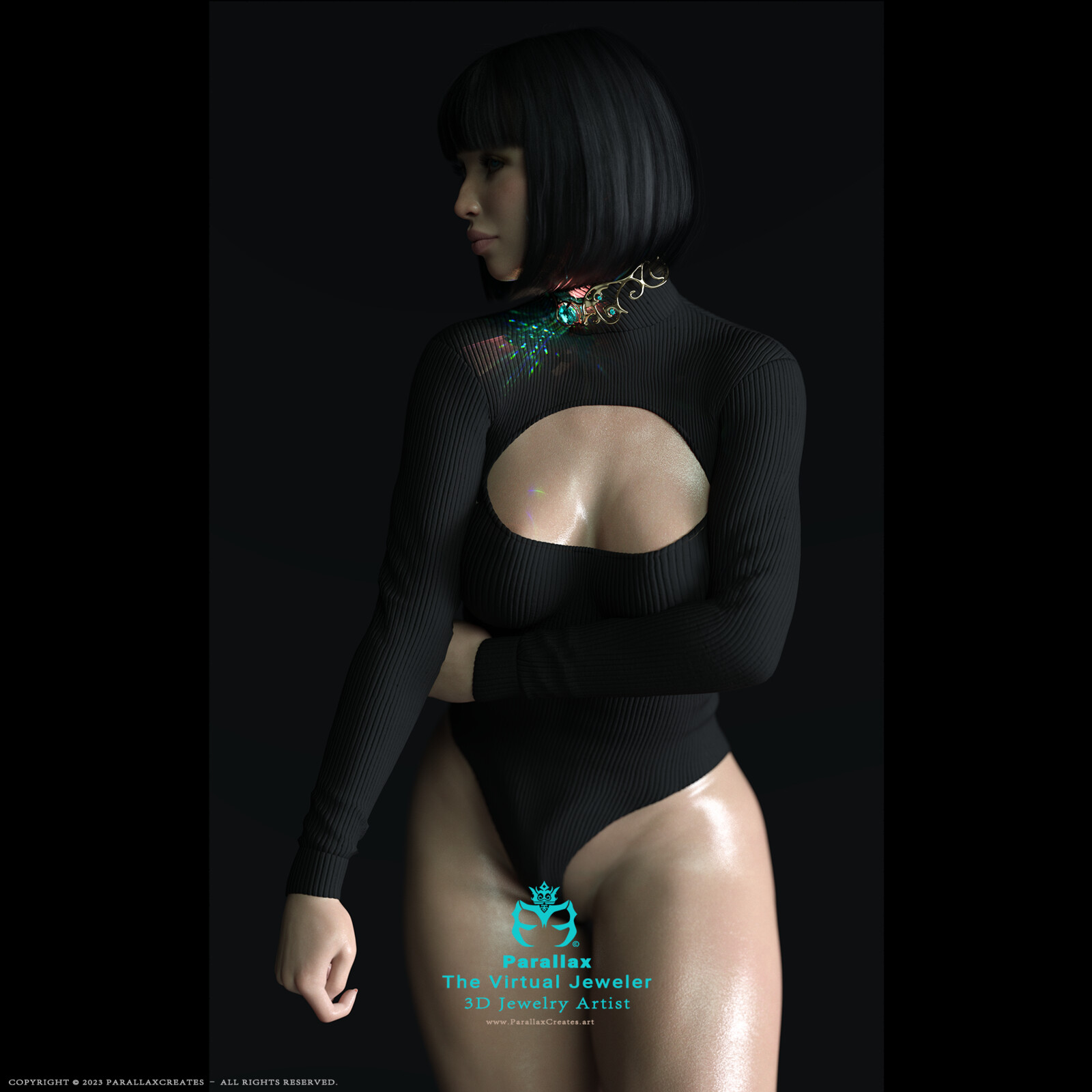 Simple Elegance | 3D Jewelry by ParallaxCreates