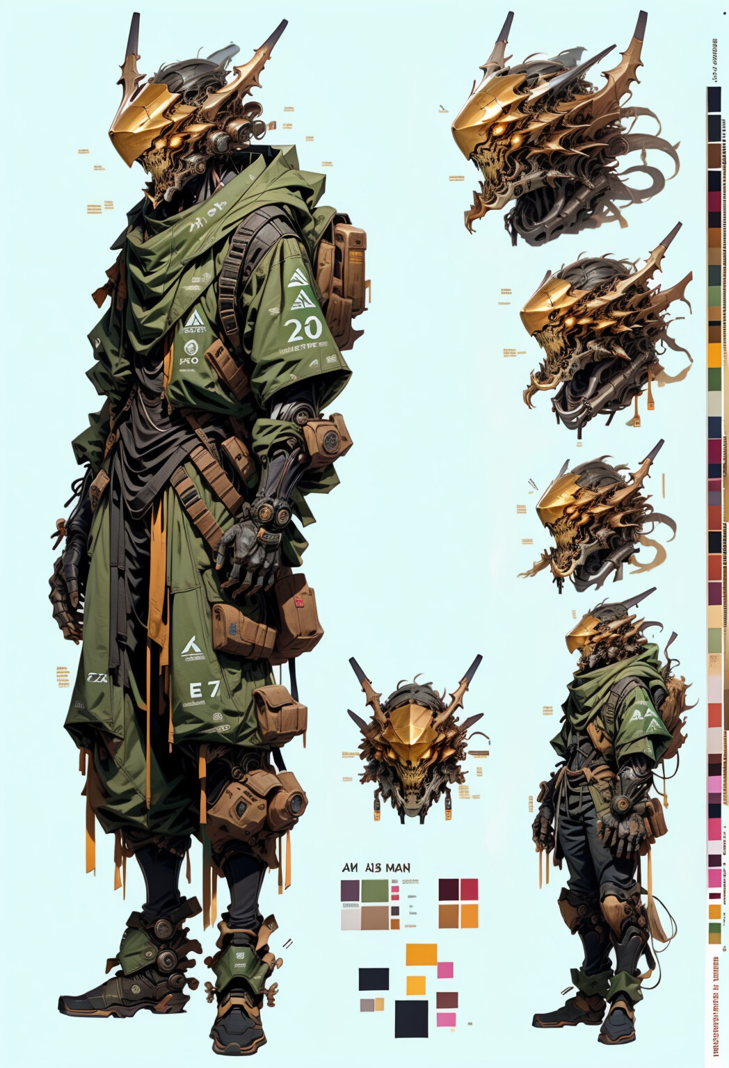 ArtStation - character sheet | Concept Art