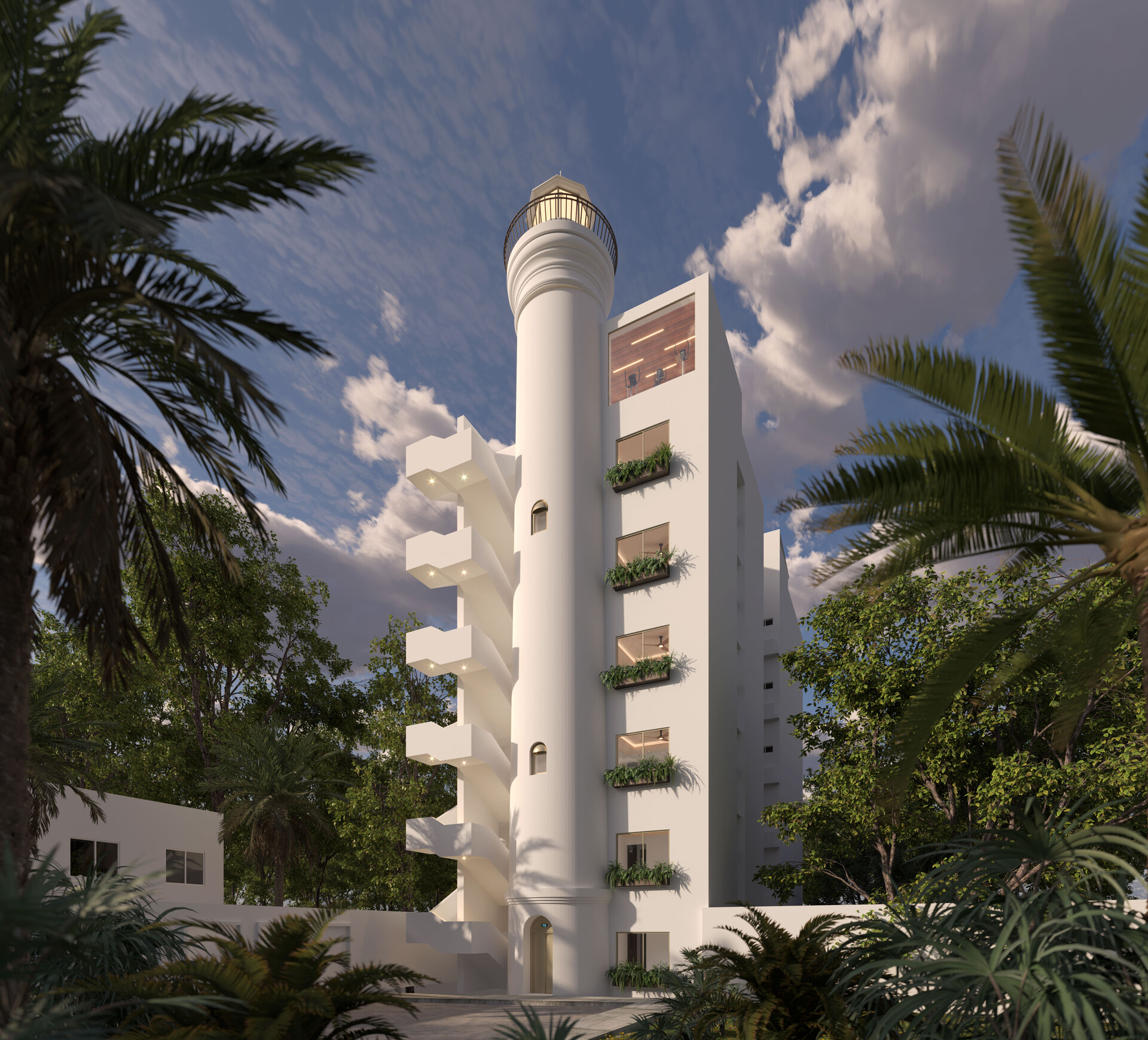 ArtStation Lighthouse Apartments