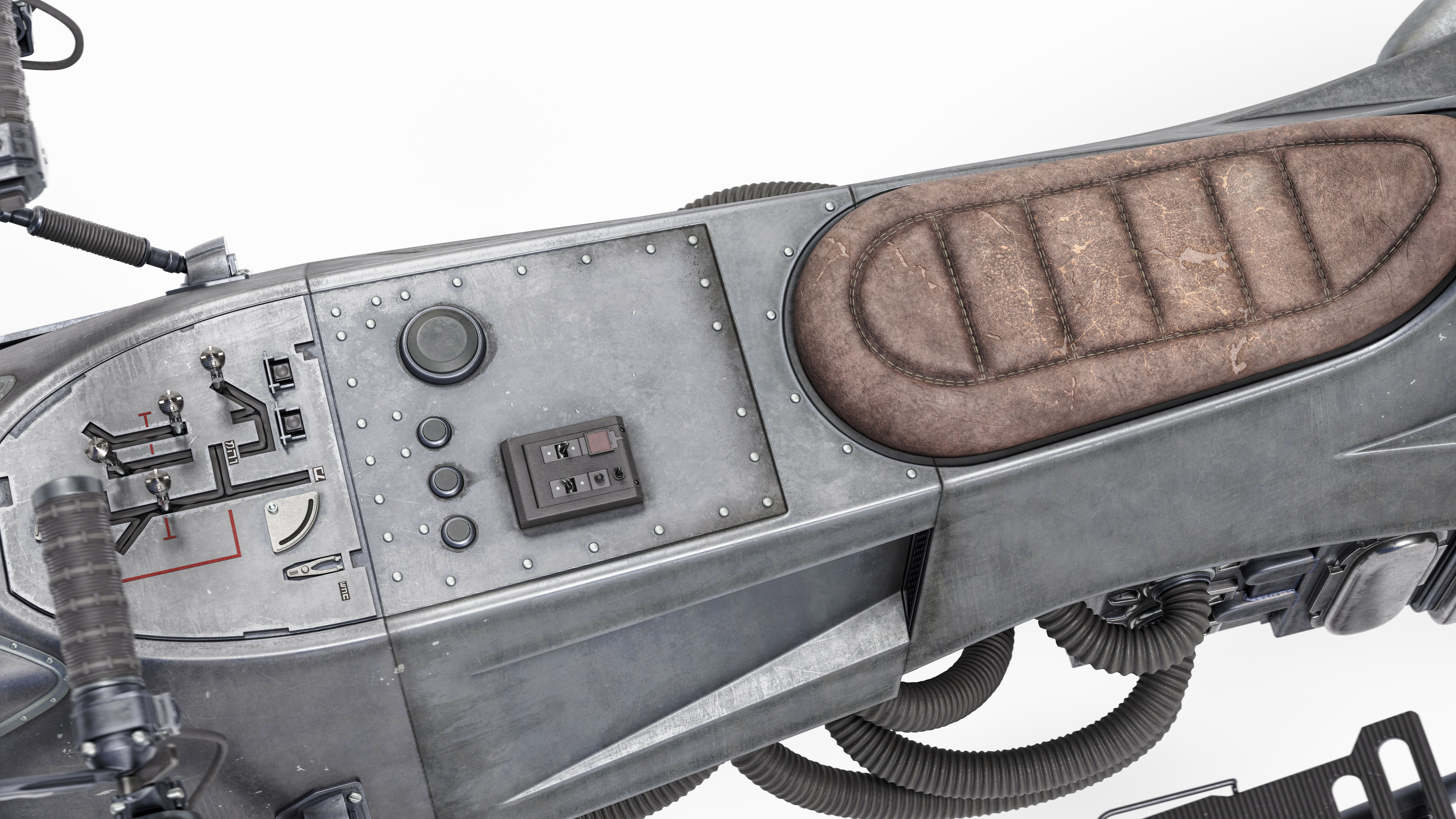 Nicholas Hunter - 74-Z Custom Speeder Bike (WIP)