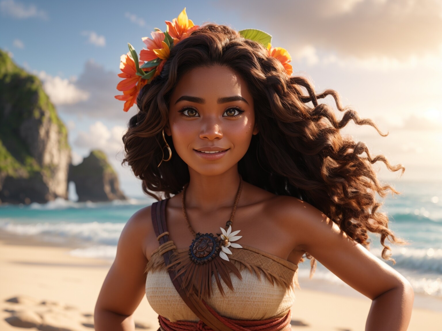 ArtStation Disney s Moana Real Life artstation-disney-s-moana-real-life