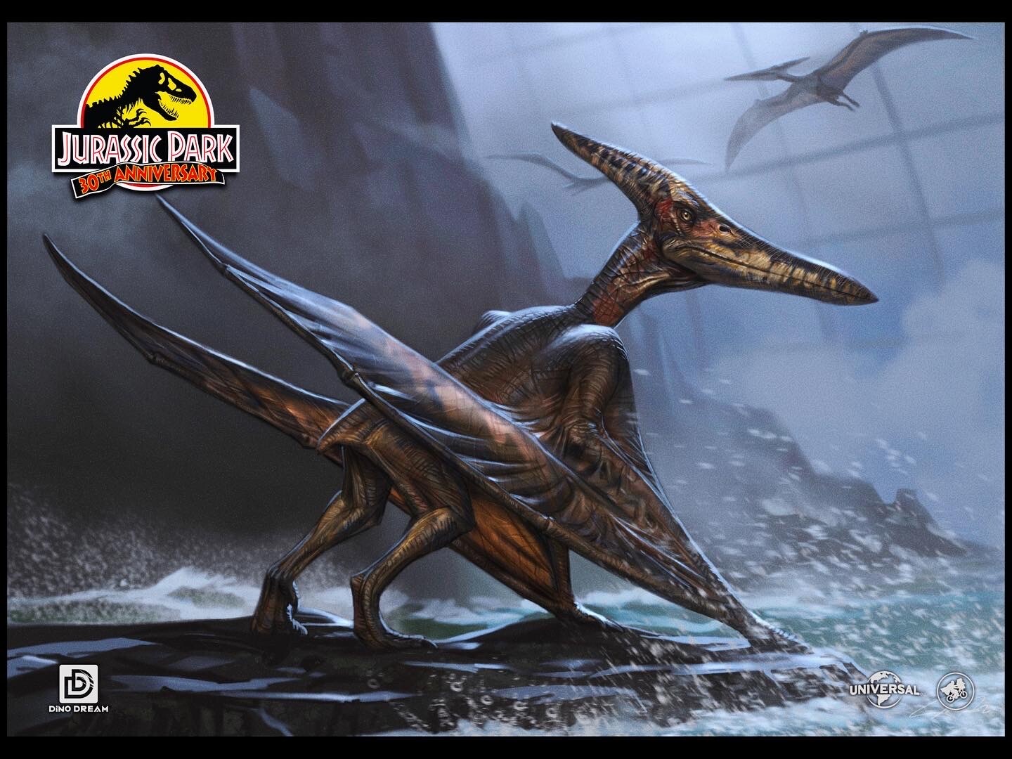 Pteranodon By The River