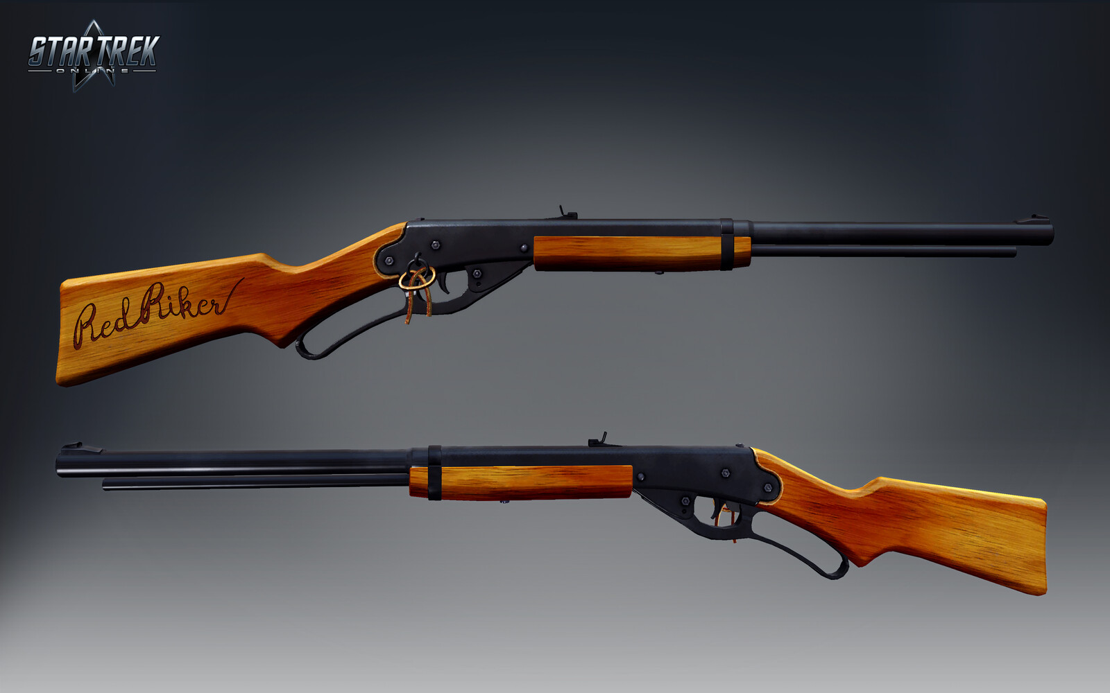 Red Riker BB Gun in-engine screenshot