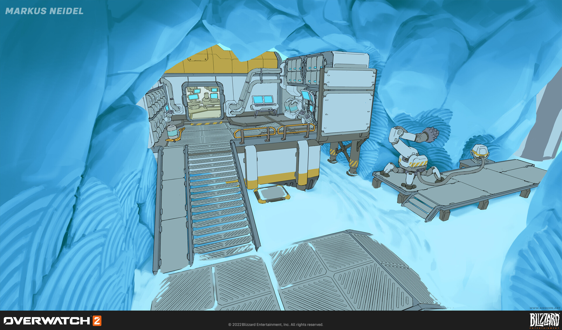 Airborn Studios - Overwatch 2 - Antarctic Peninsula Concepts #2