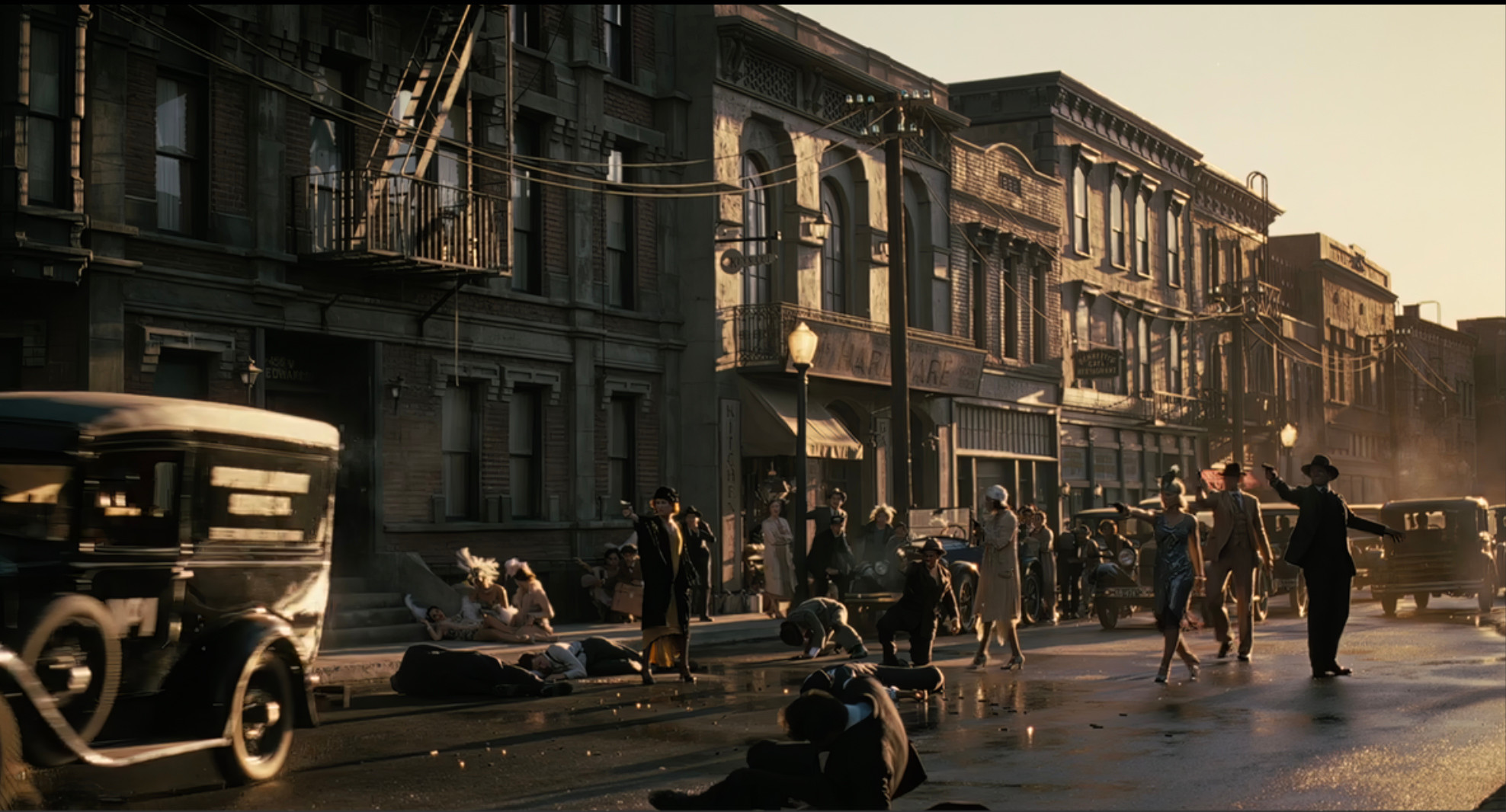 Final shot as it appeared in the TV Series. Final DMP and Compositing by Outpost VFX.
