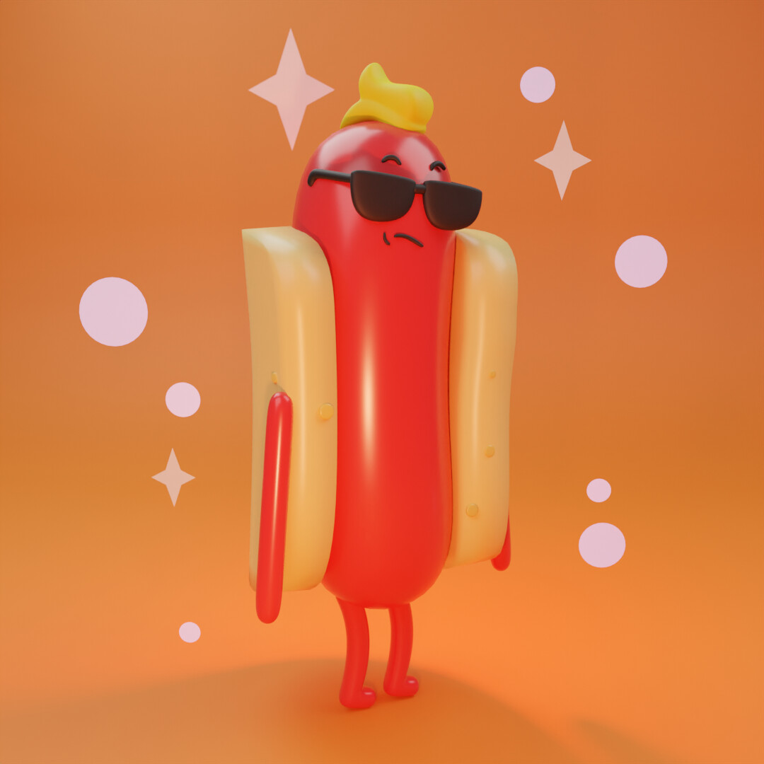 ArtStation HOT DOG GUY