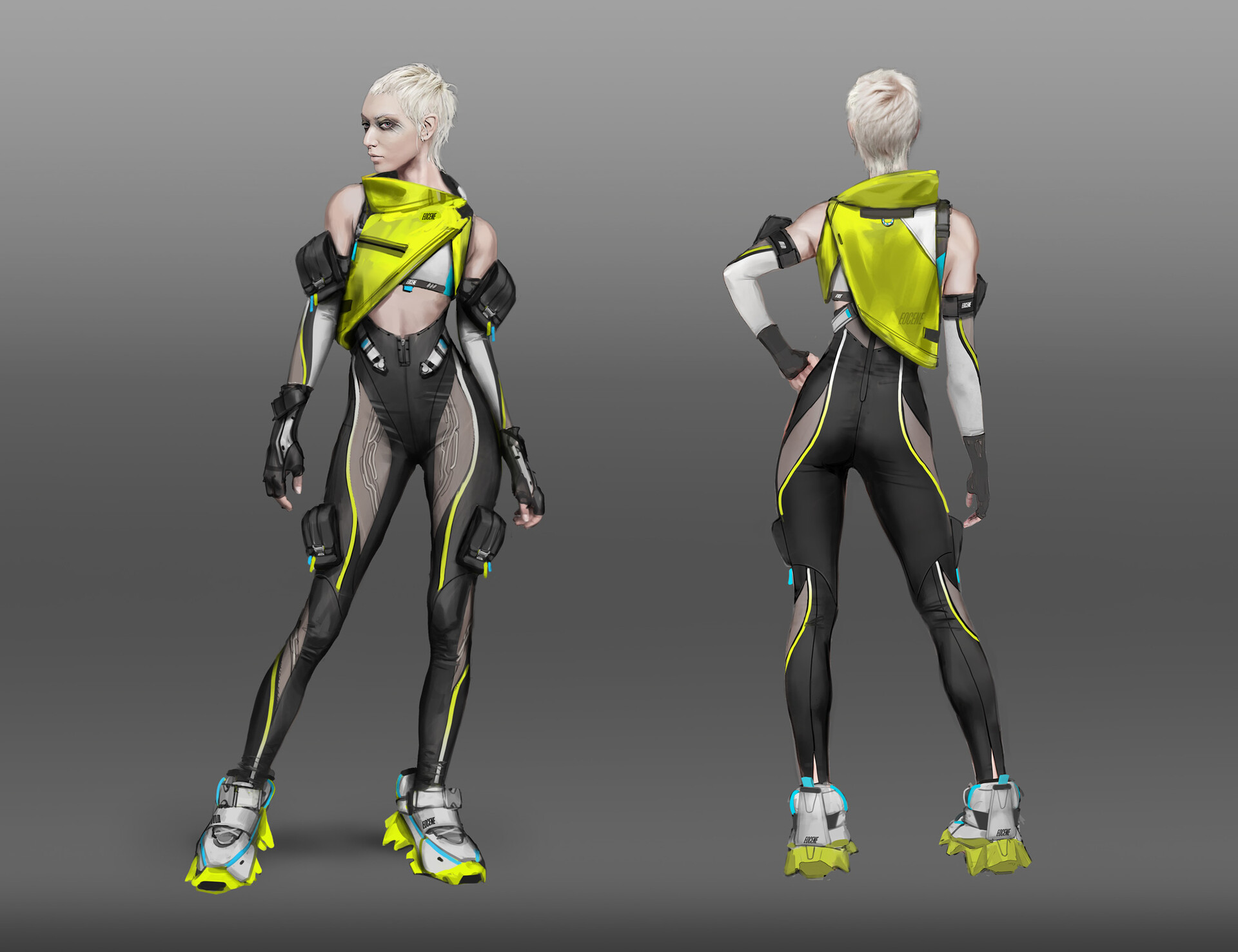 davekeen: “More character concept work for Rogue Company game