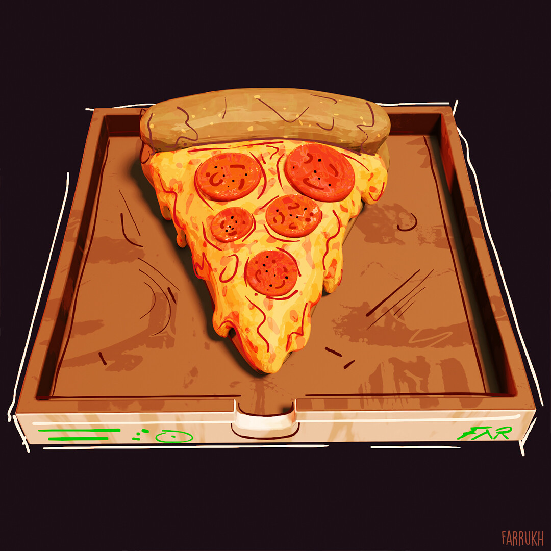 Pizza Stylized