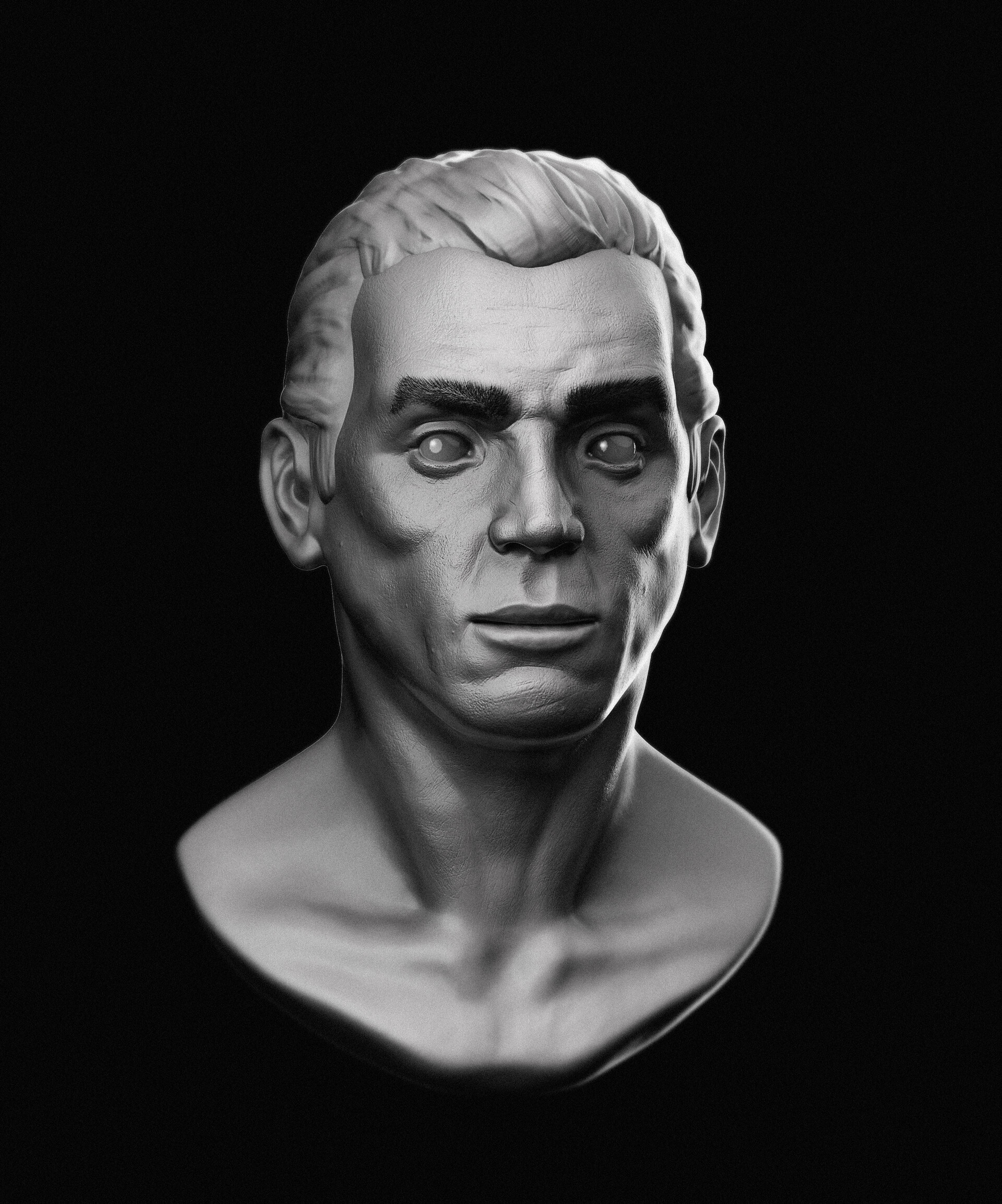 ArtStation - Male Bust