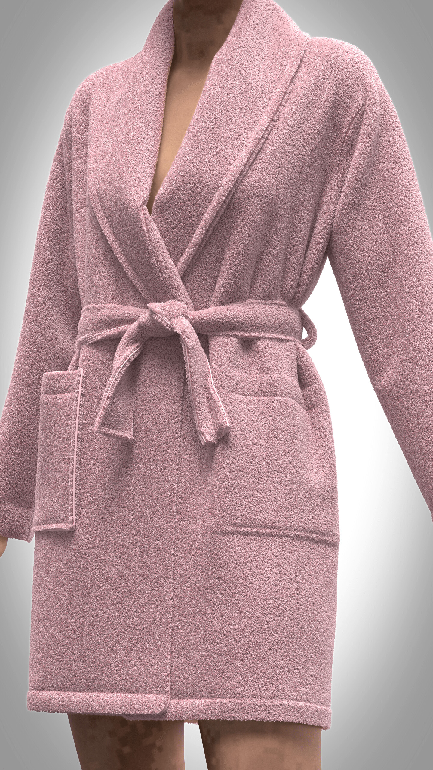 ArtStation Juicy Couture Bathrobe