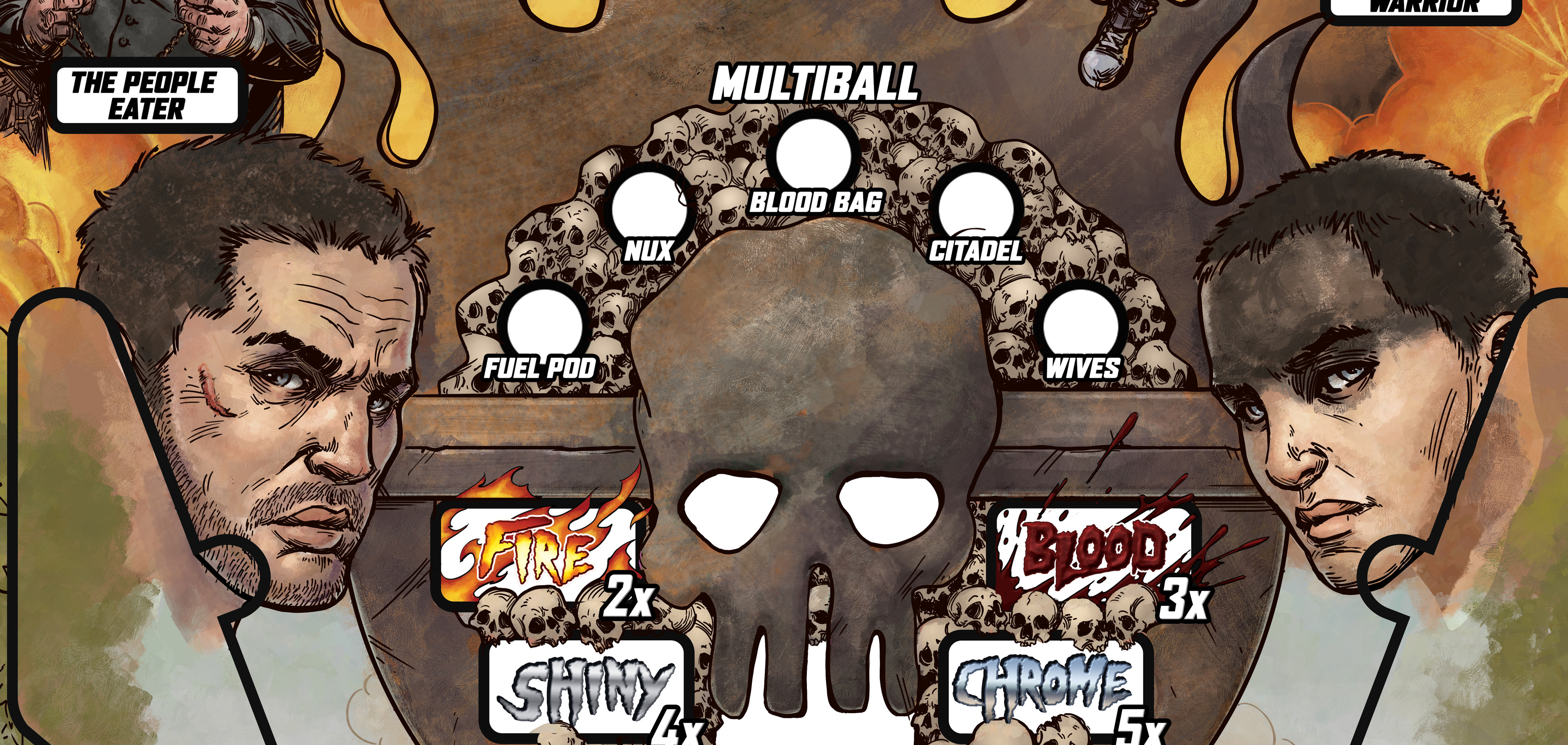 Detail Heads/Skull