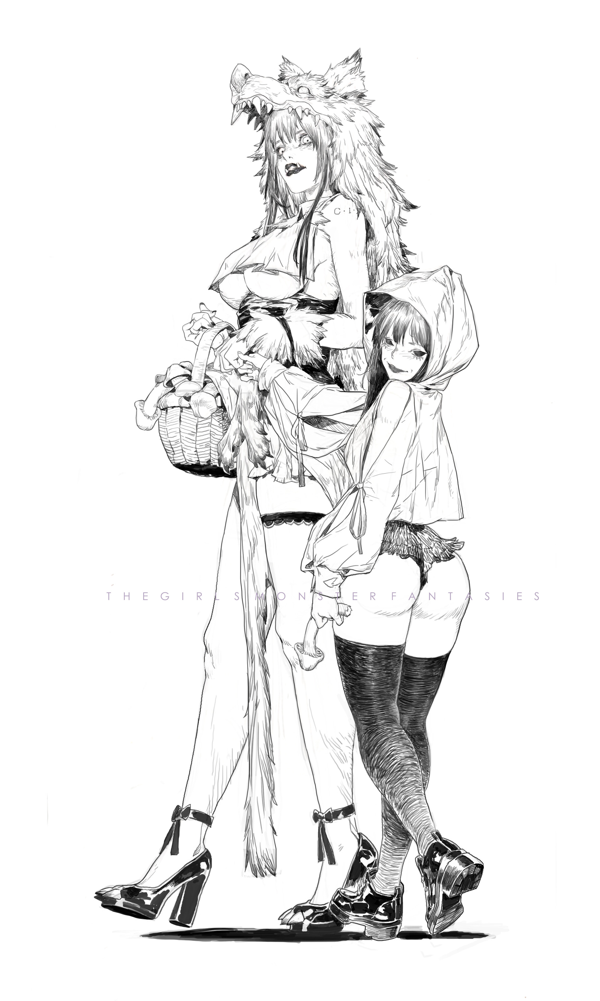 冯伟 Feng Wei（c12） - Little Red Riding Hood and the Big Grey Wolf