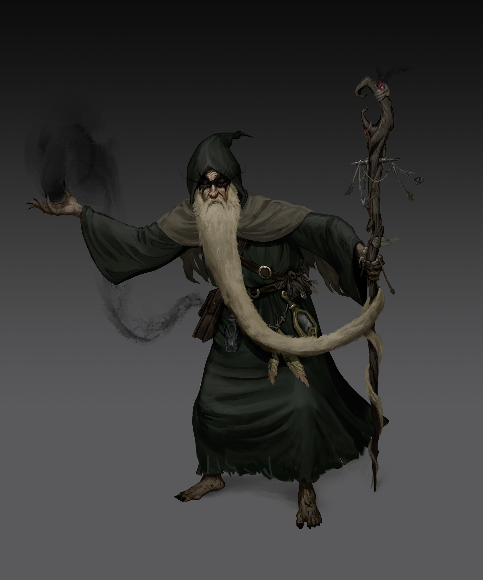 ArtStation - Character Concept - Old Wizard